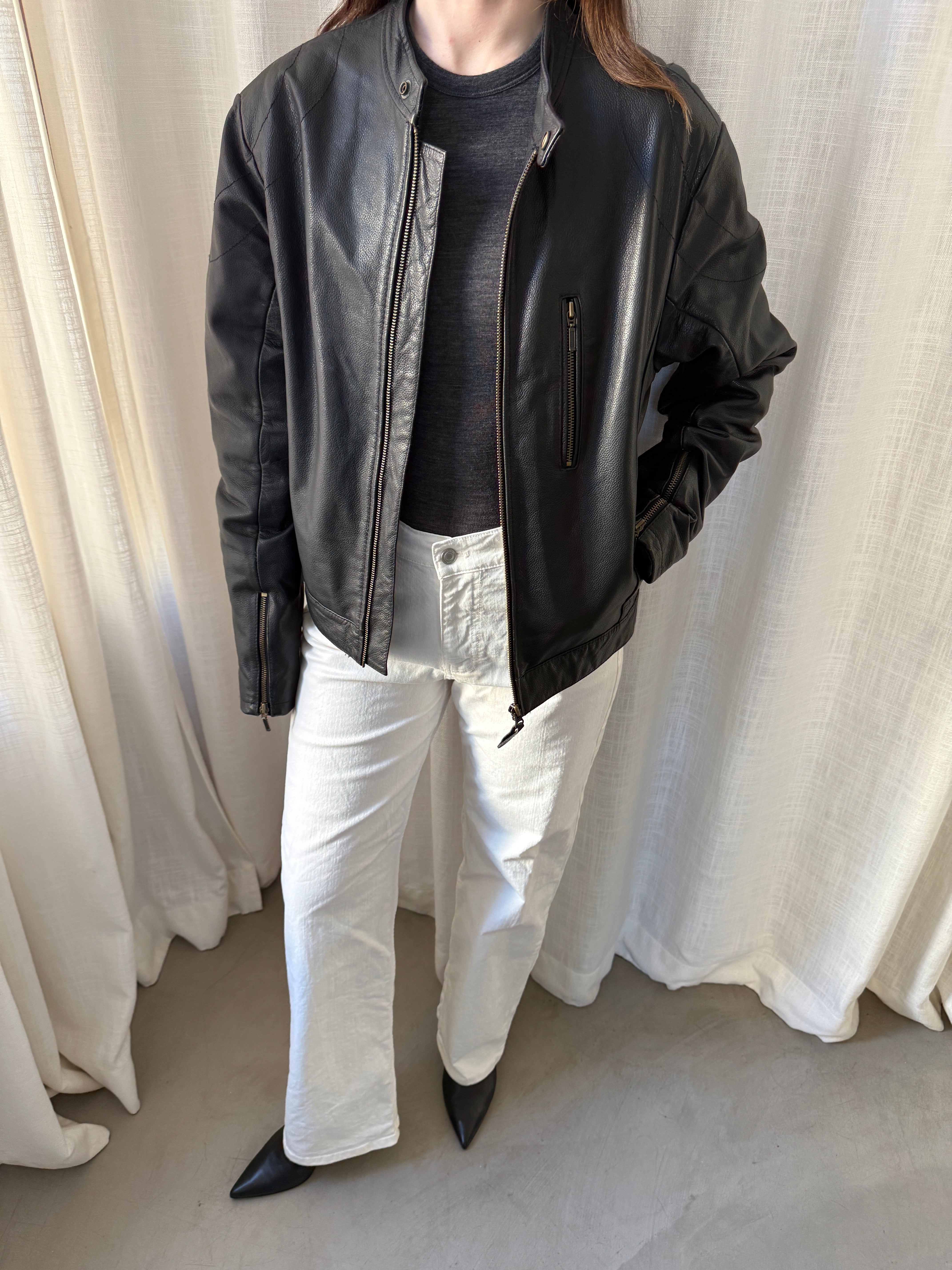 Heli Leather Jacket