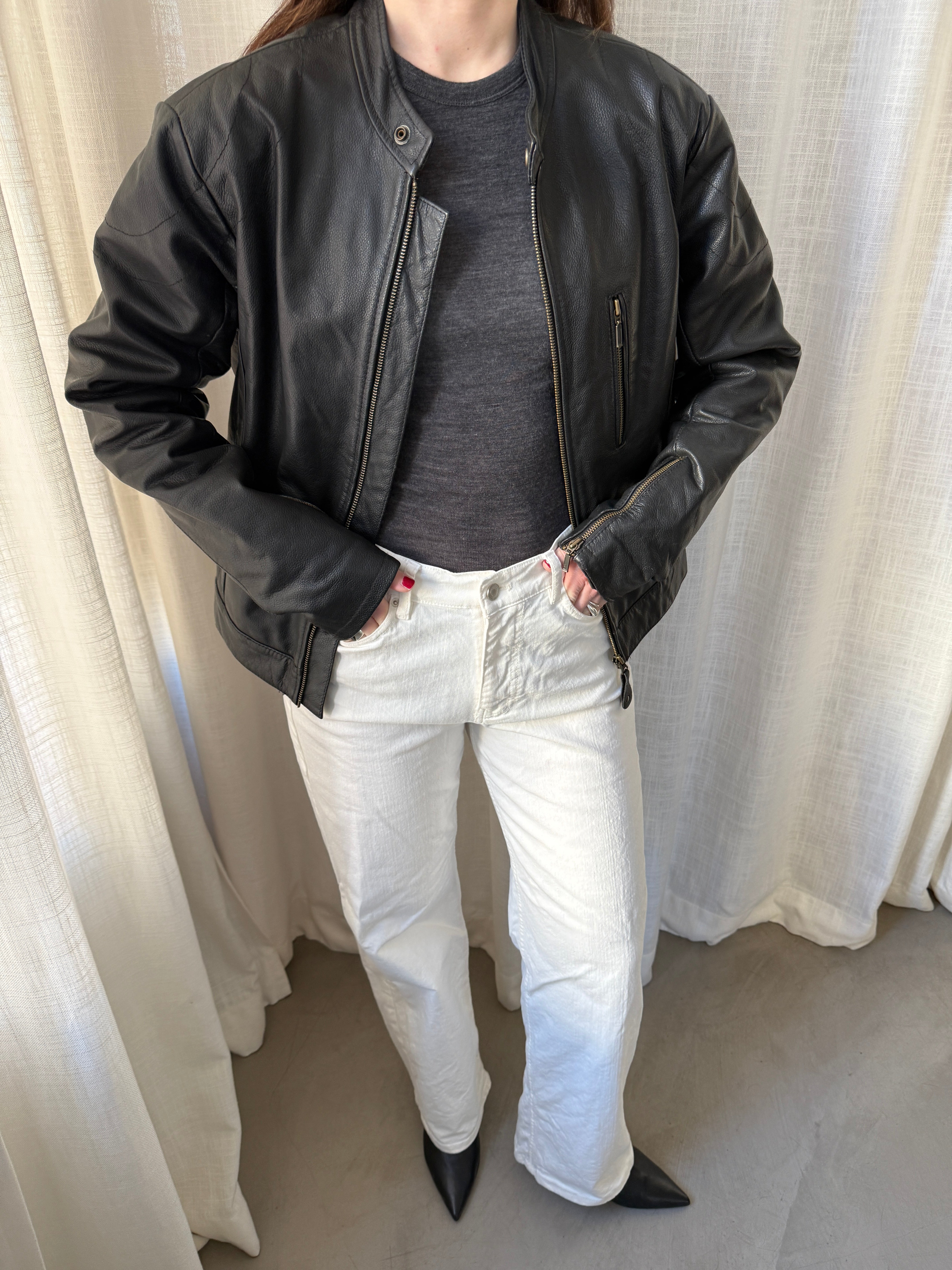 Heli Leather Jacket