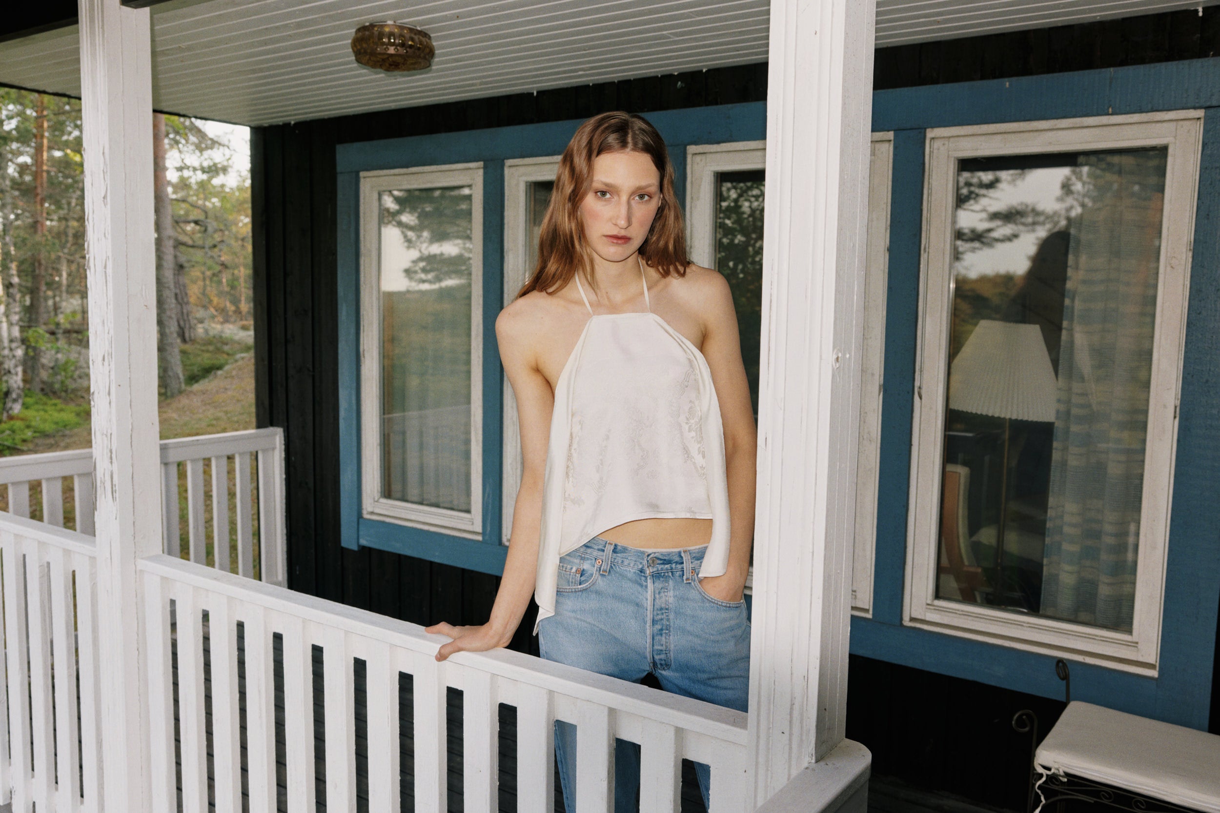 Piece 02 — Draped Halter Top