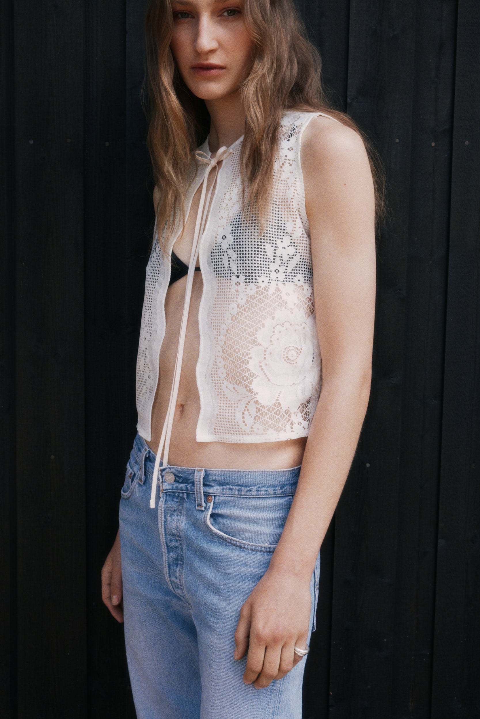 Piece 04 — Lace Vest