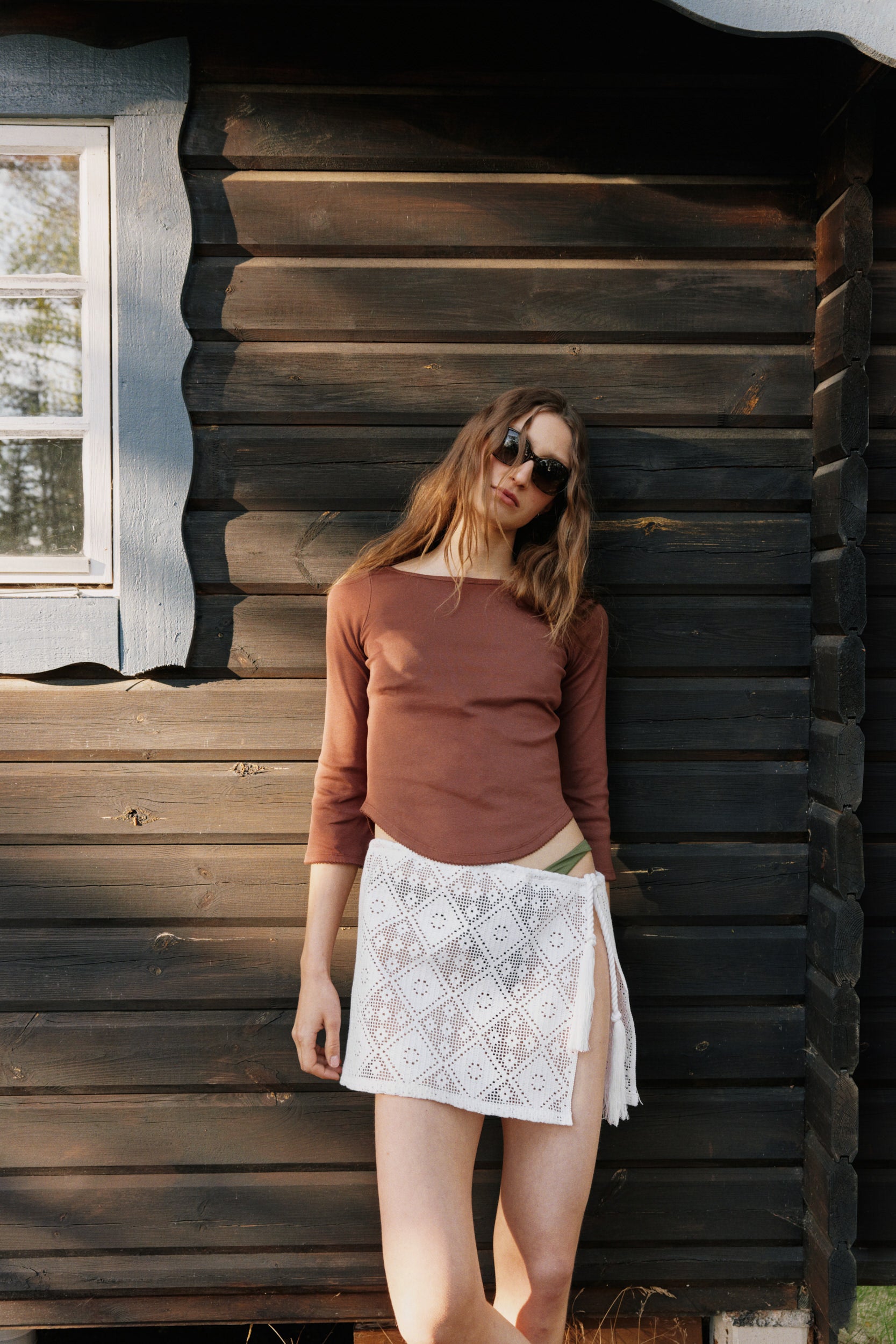Piece 13 — Crochet Wrap Skirt