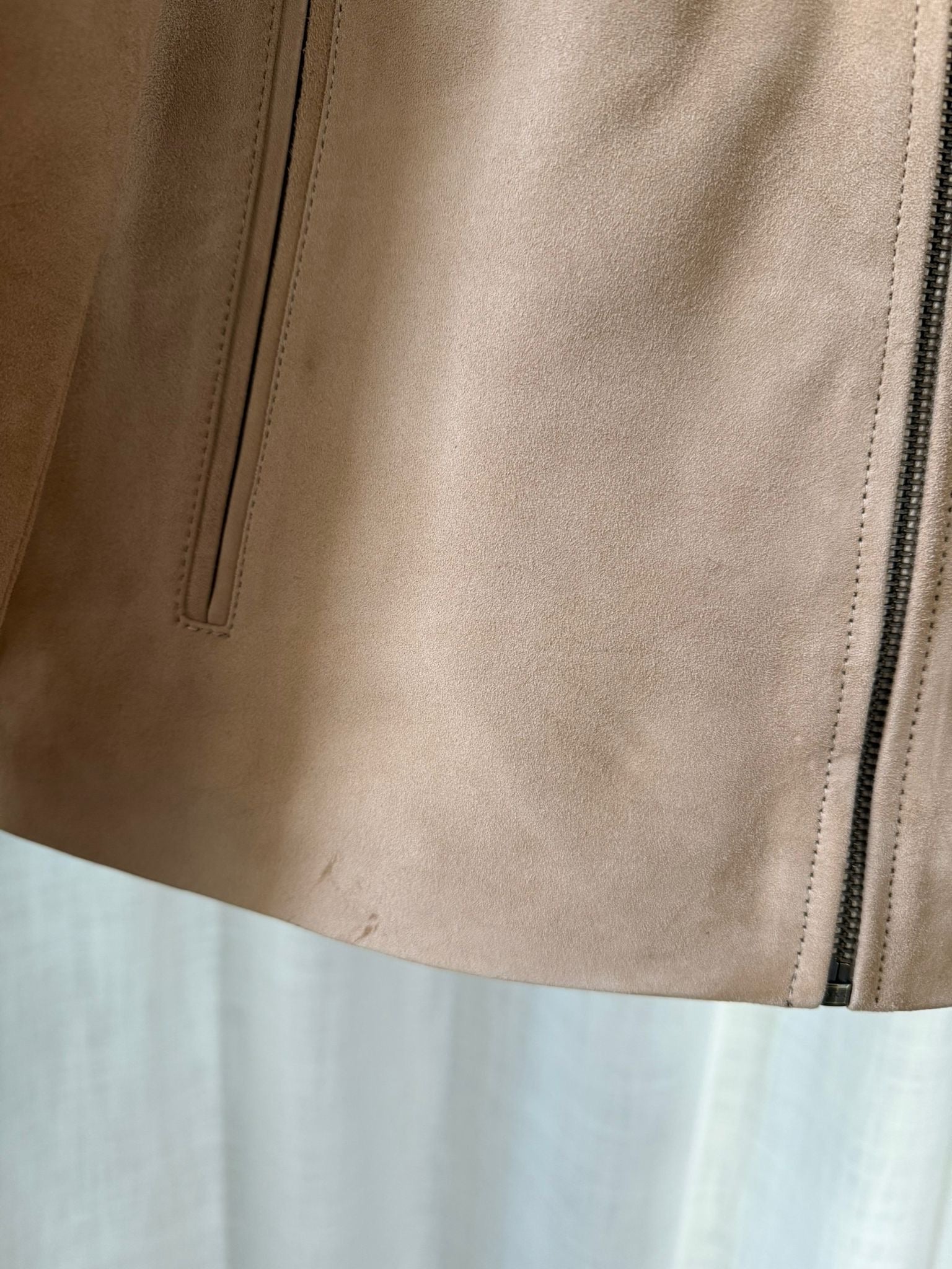 Gaia Beige Suede - Small