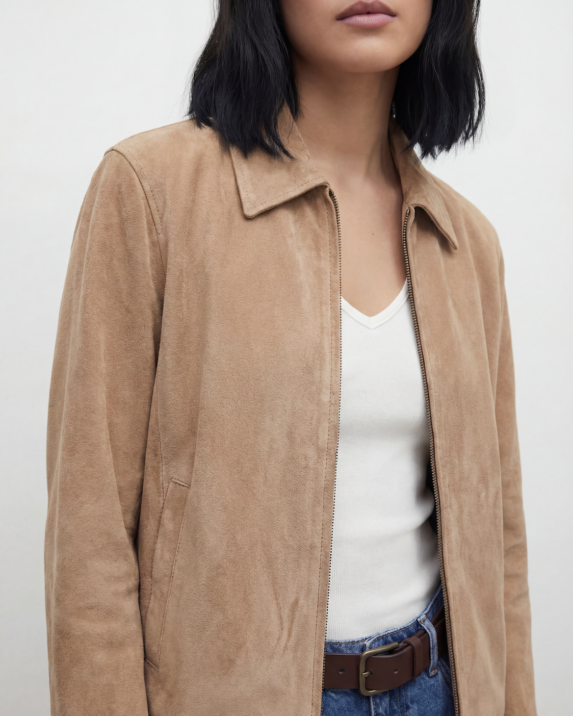Gaia Beige Suede
