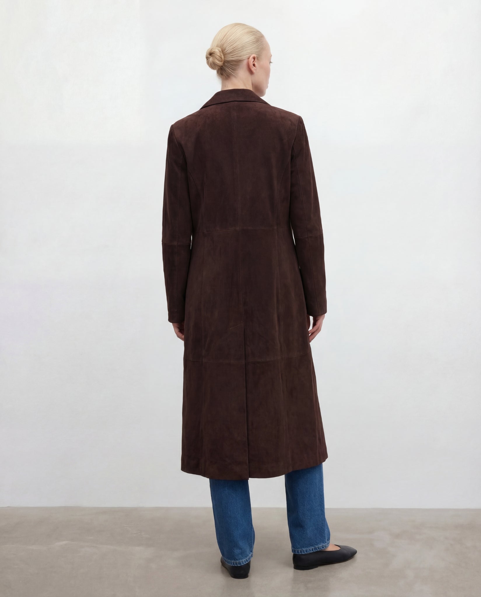 Luna Brown Suede