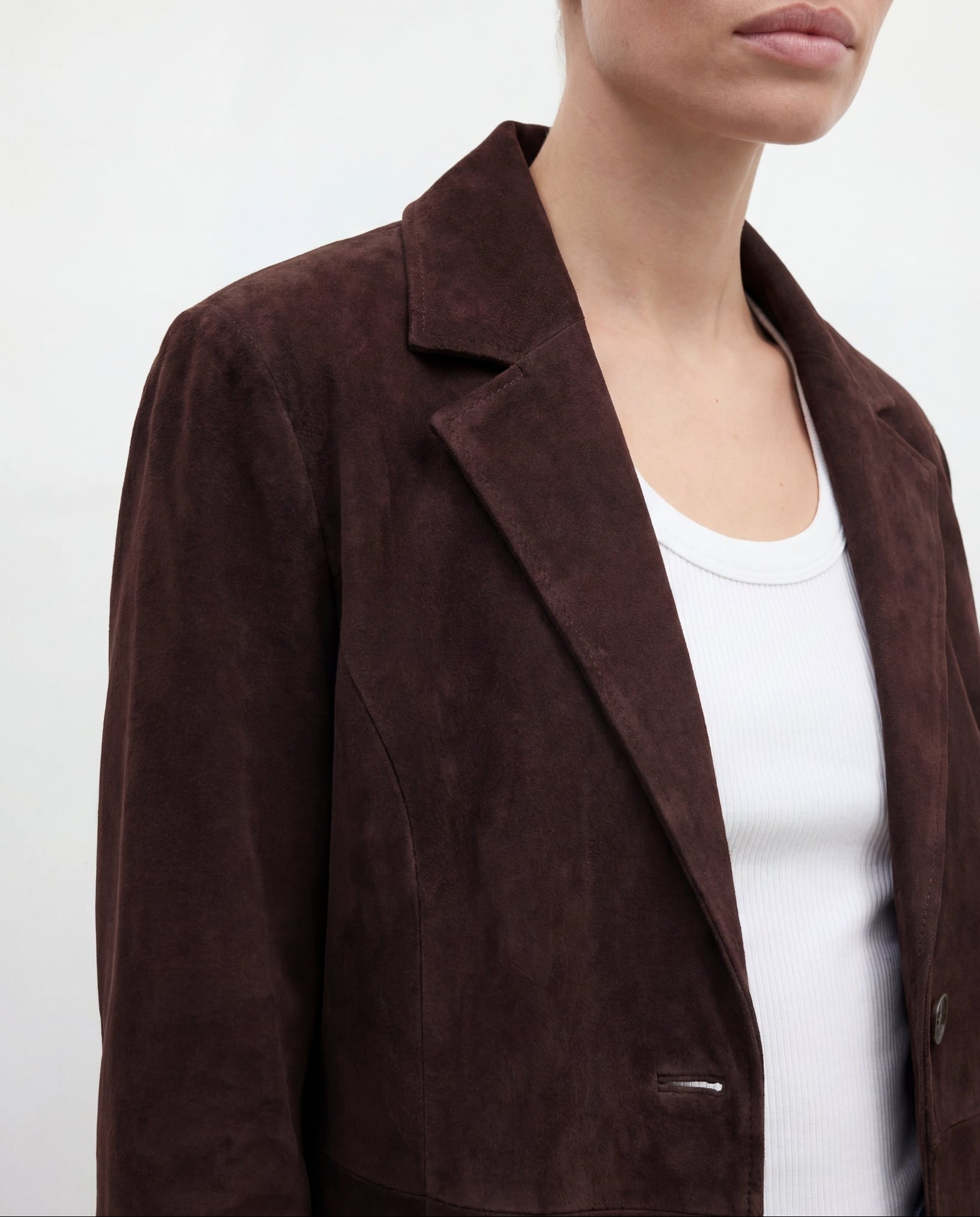 Luna Brown Suede