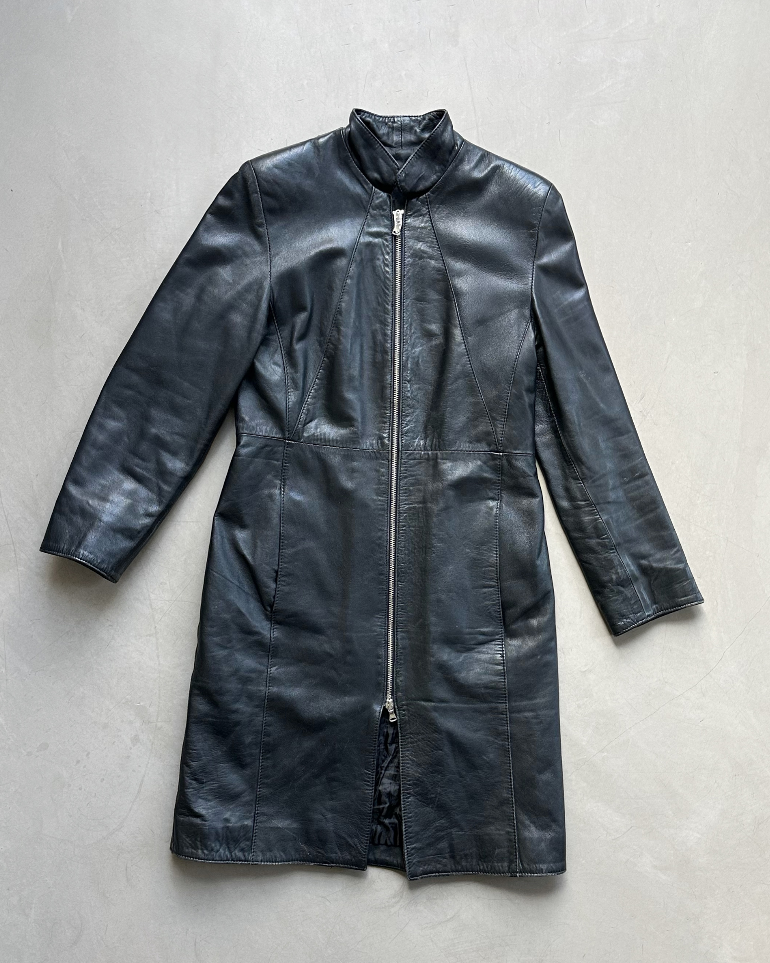 Pelle Leather Coat
