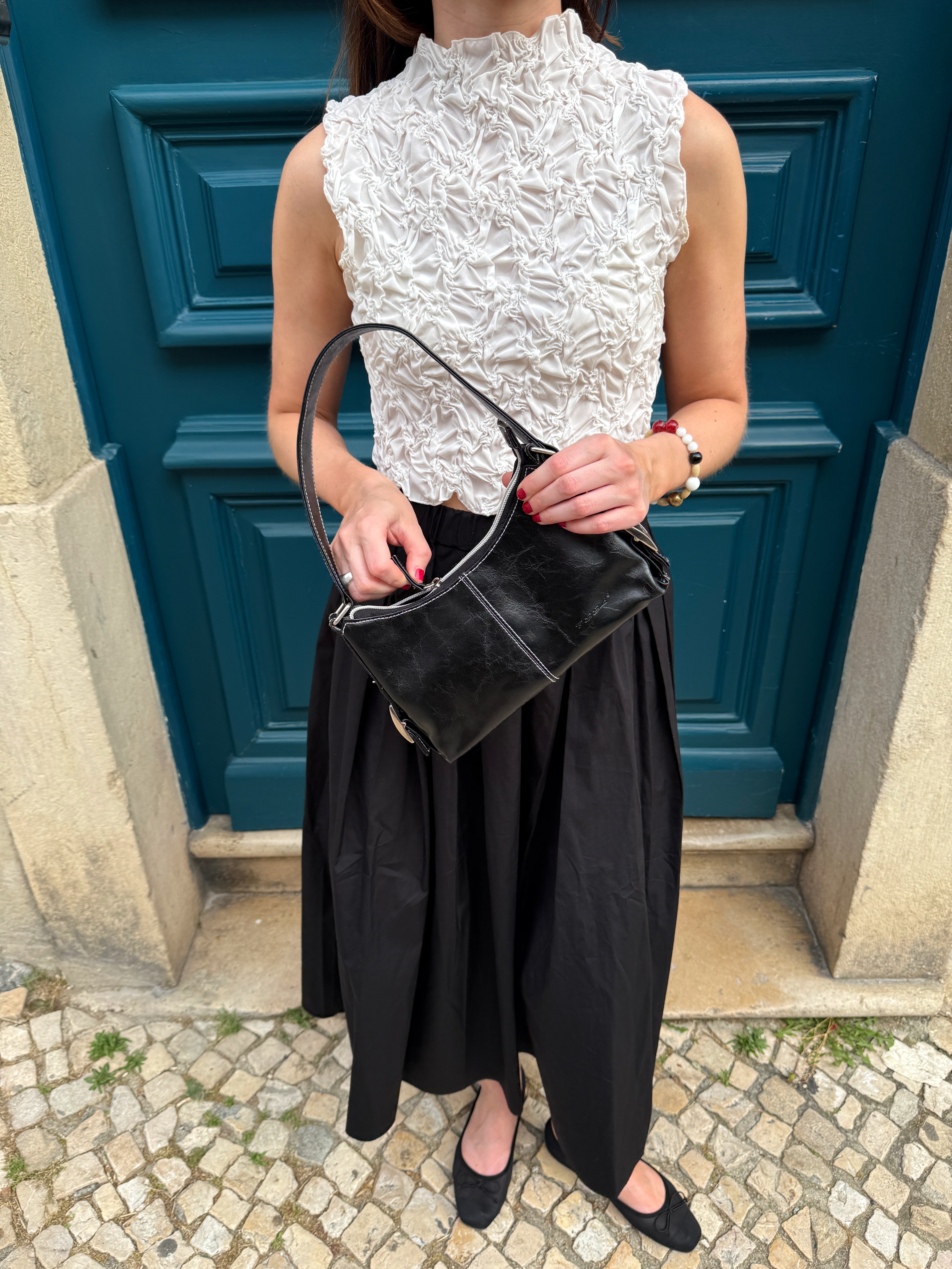Black Contrast Bag