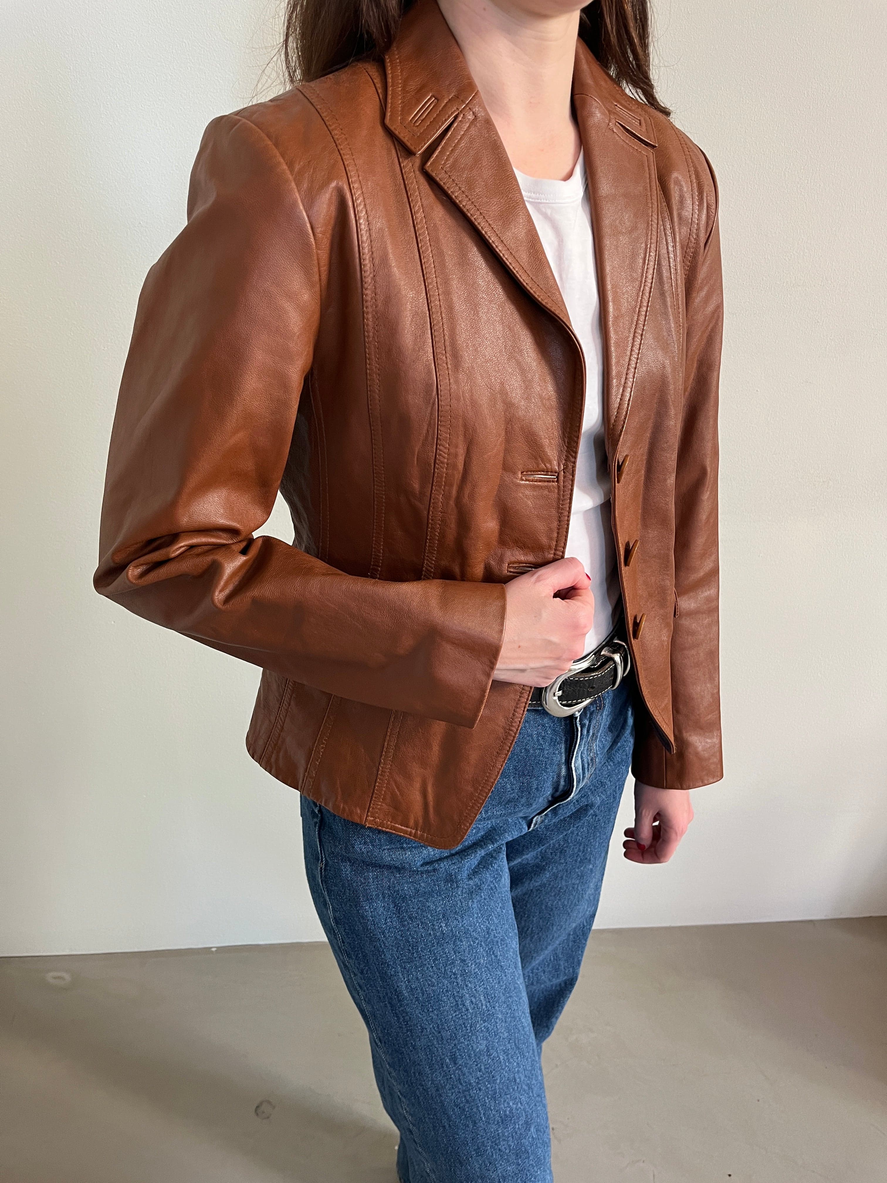 Cognac Blazer - IMG_17172