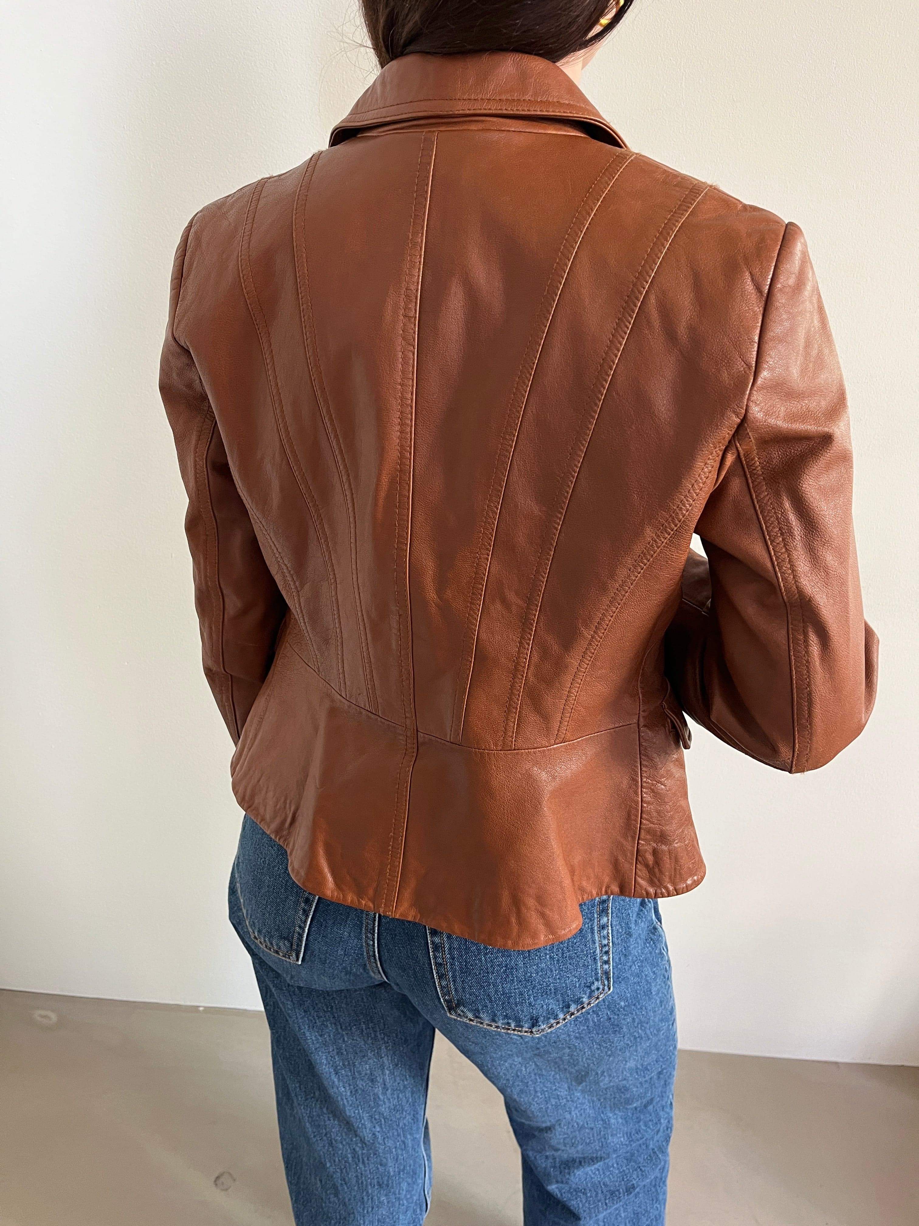 Cognac Blazer - IMG_1724