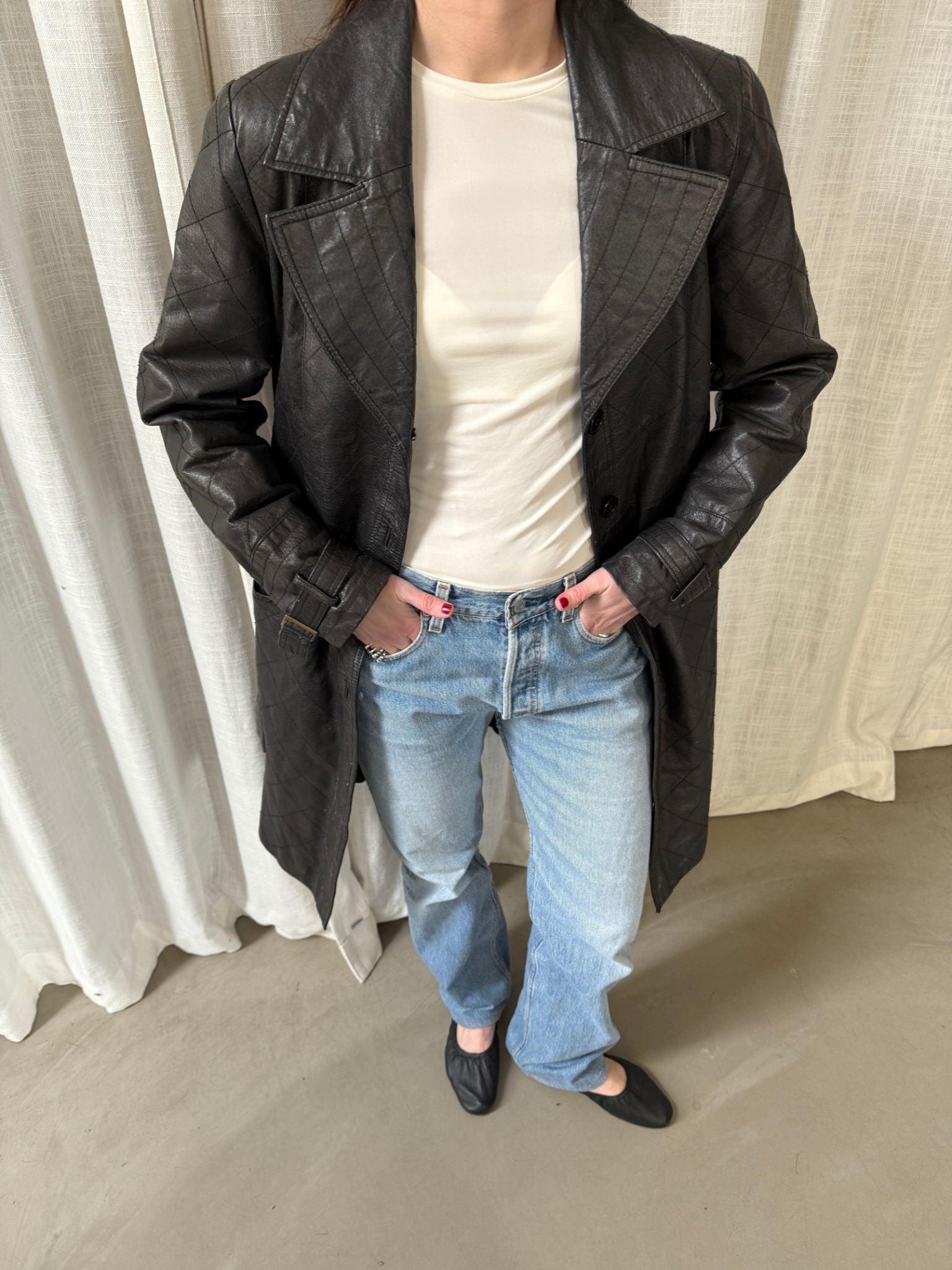 Gianini Leather Coat