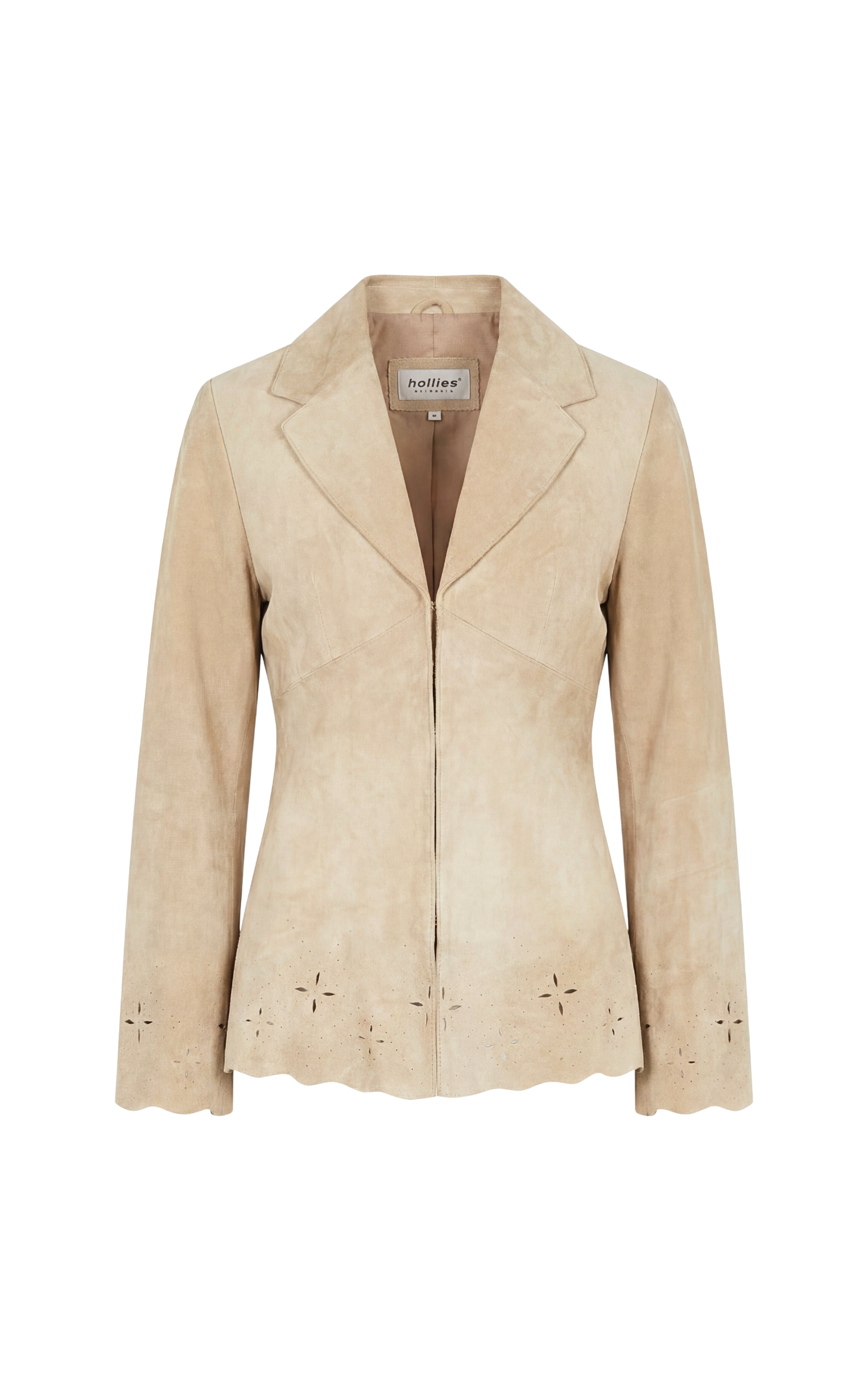 Beige Suede Blazer