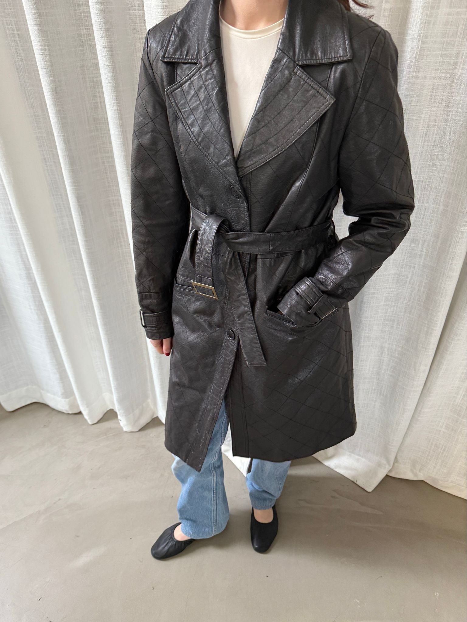 Gianini Leather Coat