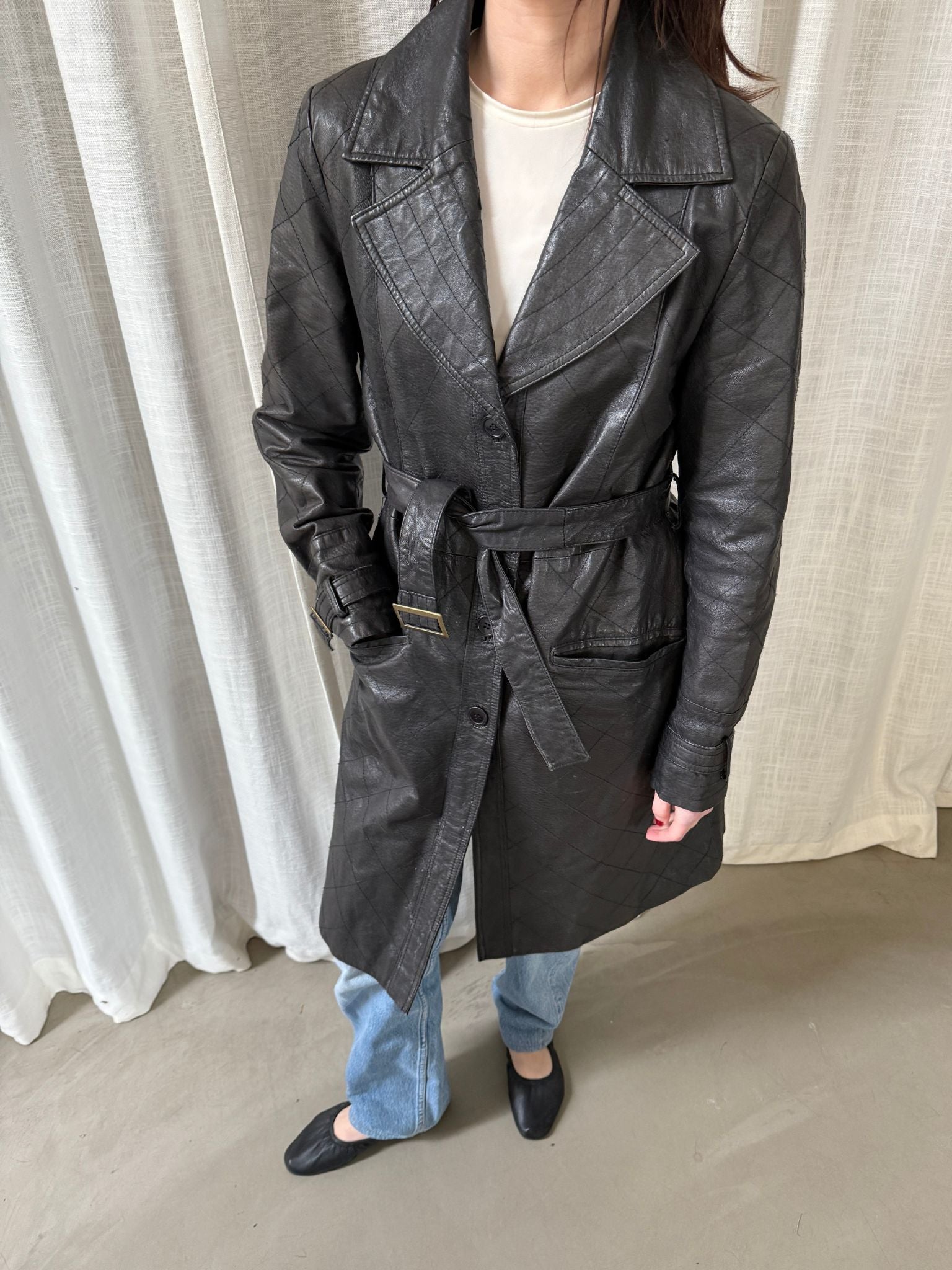 Gianini Leather Coat