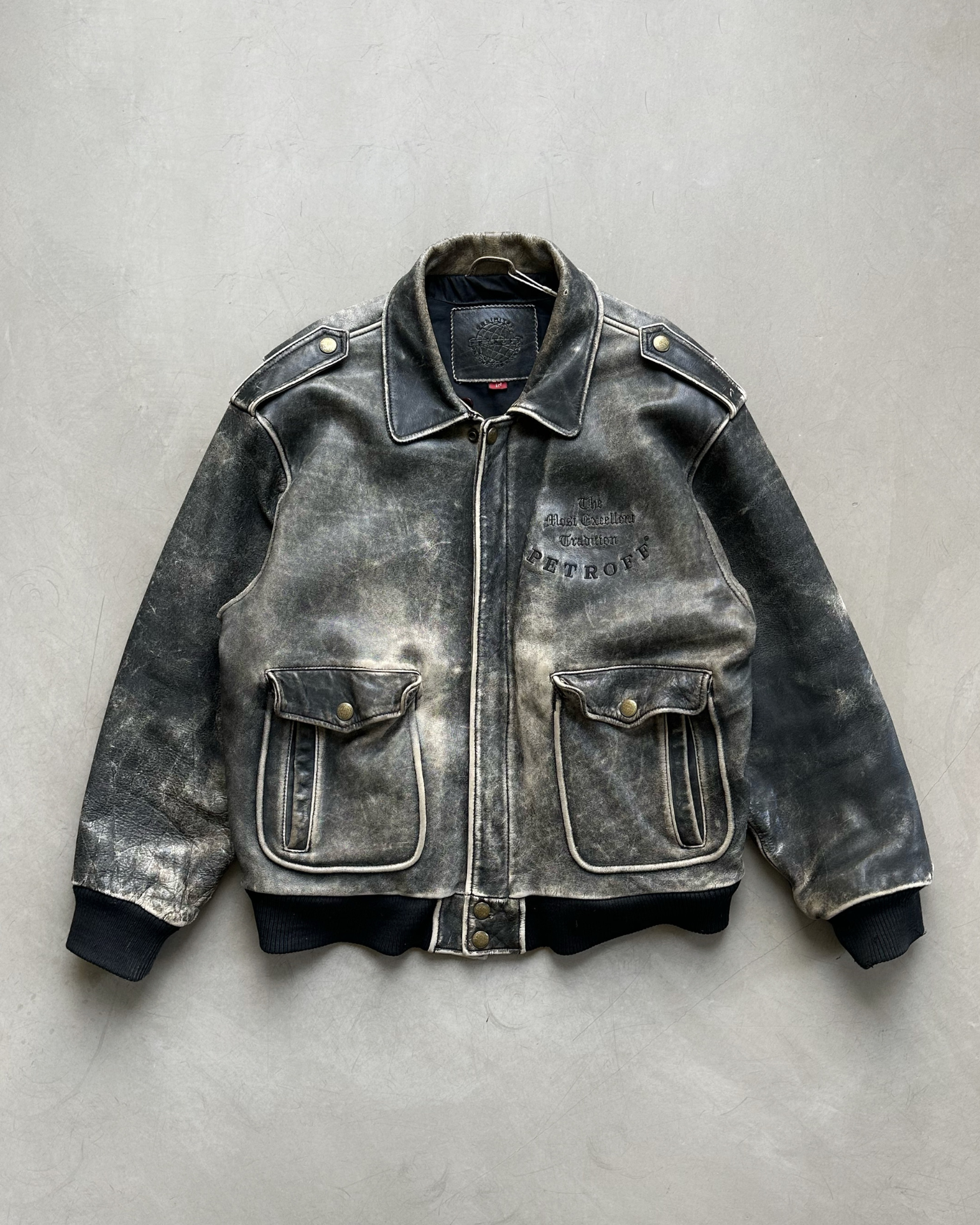 Petroff Distressed Jacket