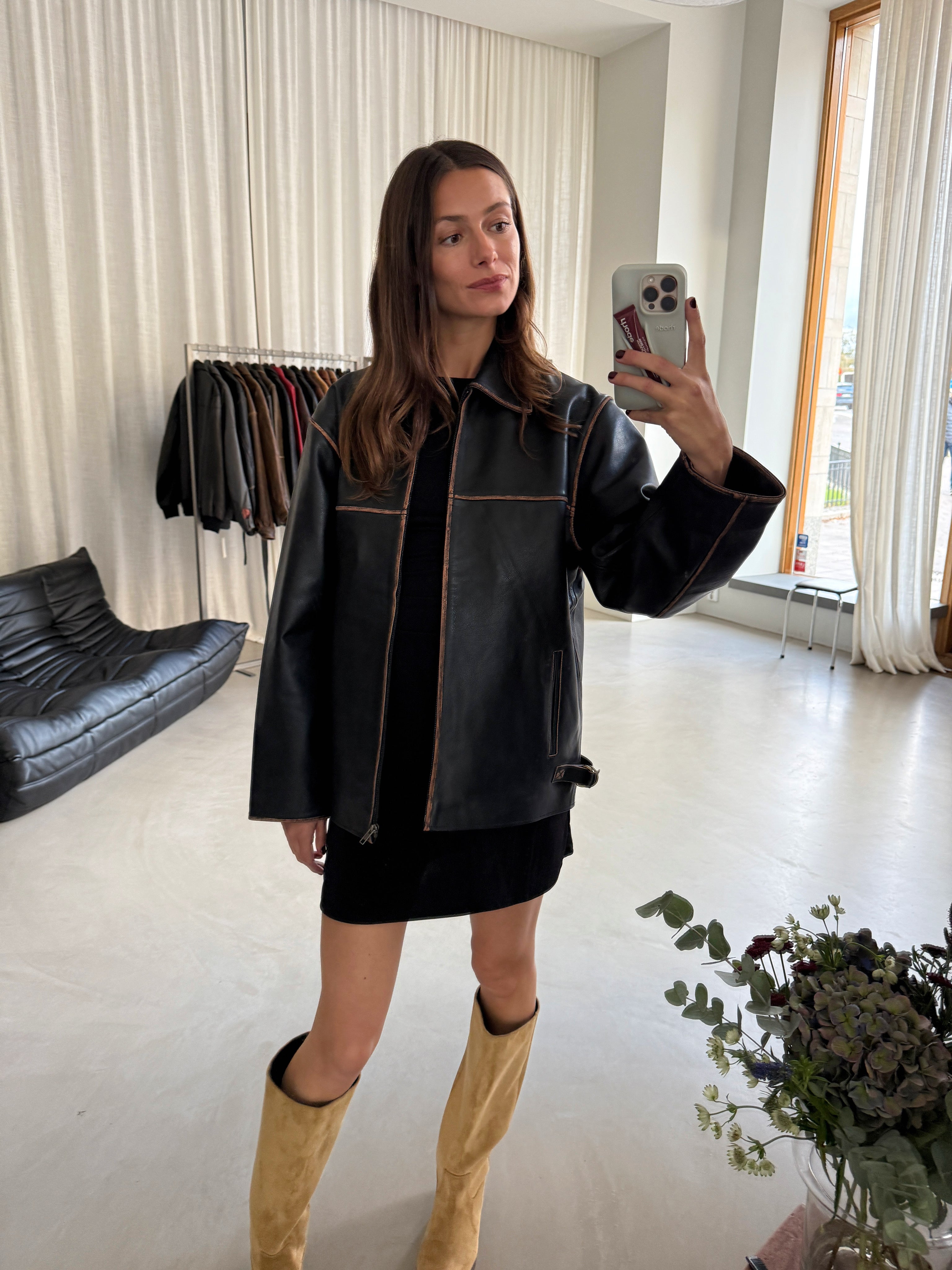 Black Faded Jacket