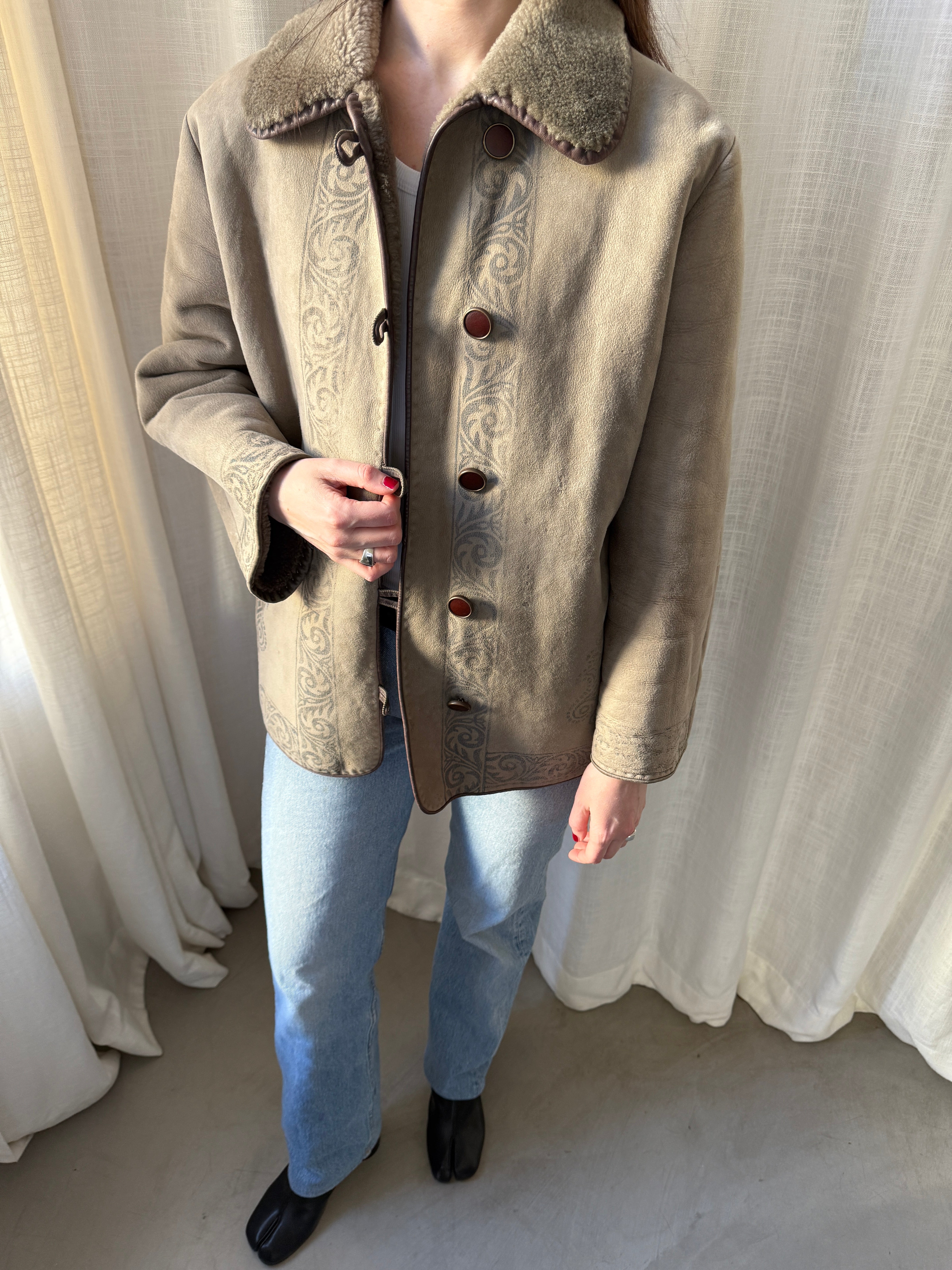 Simon Shearling Jacket