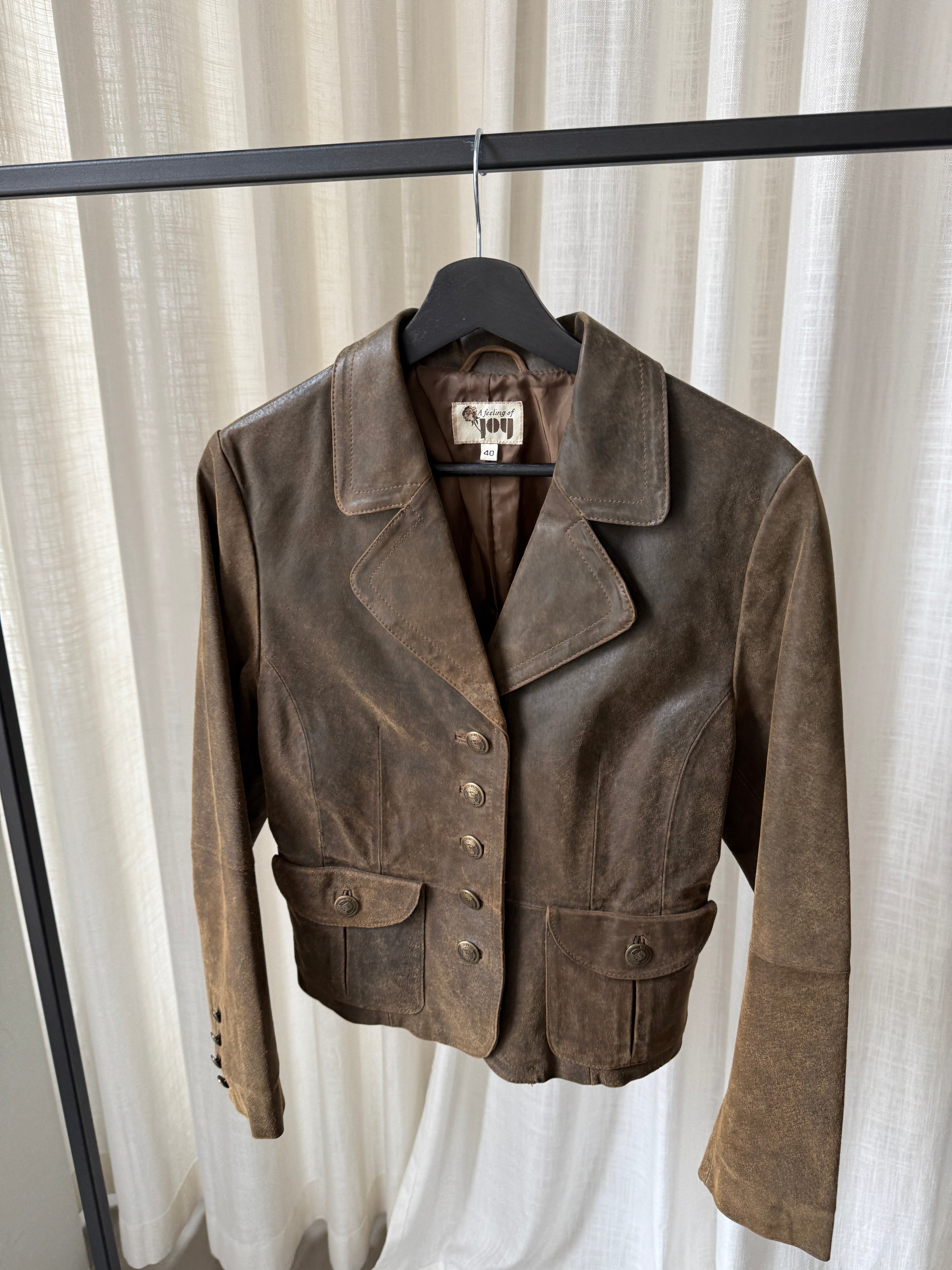 Distressed Blazer