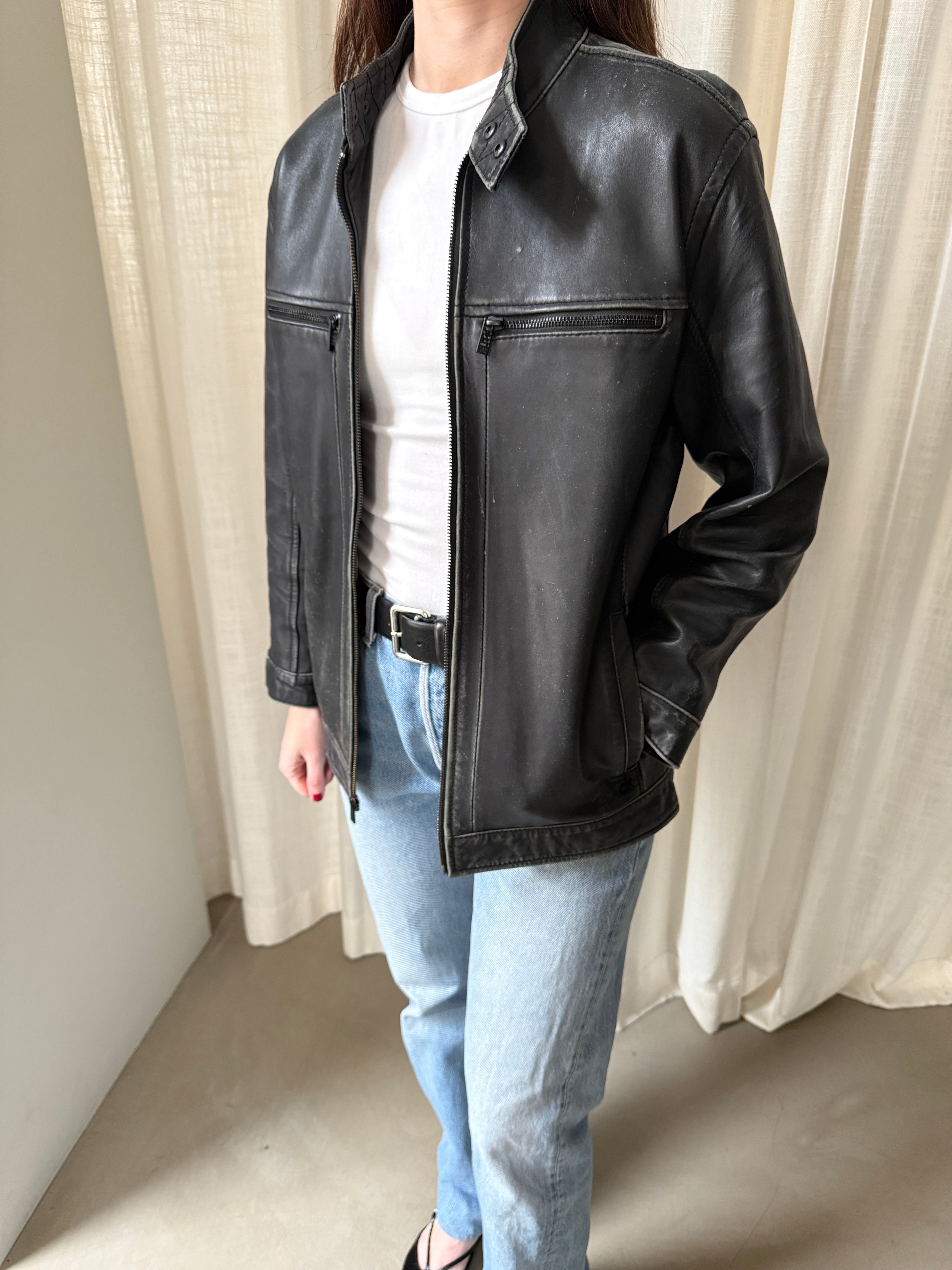 Calvin Leather Jacket
