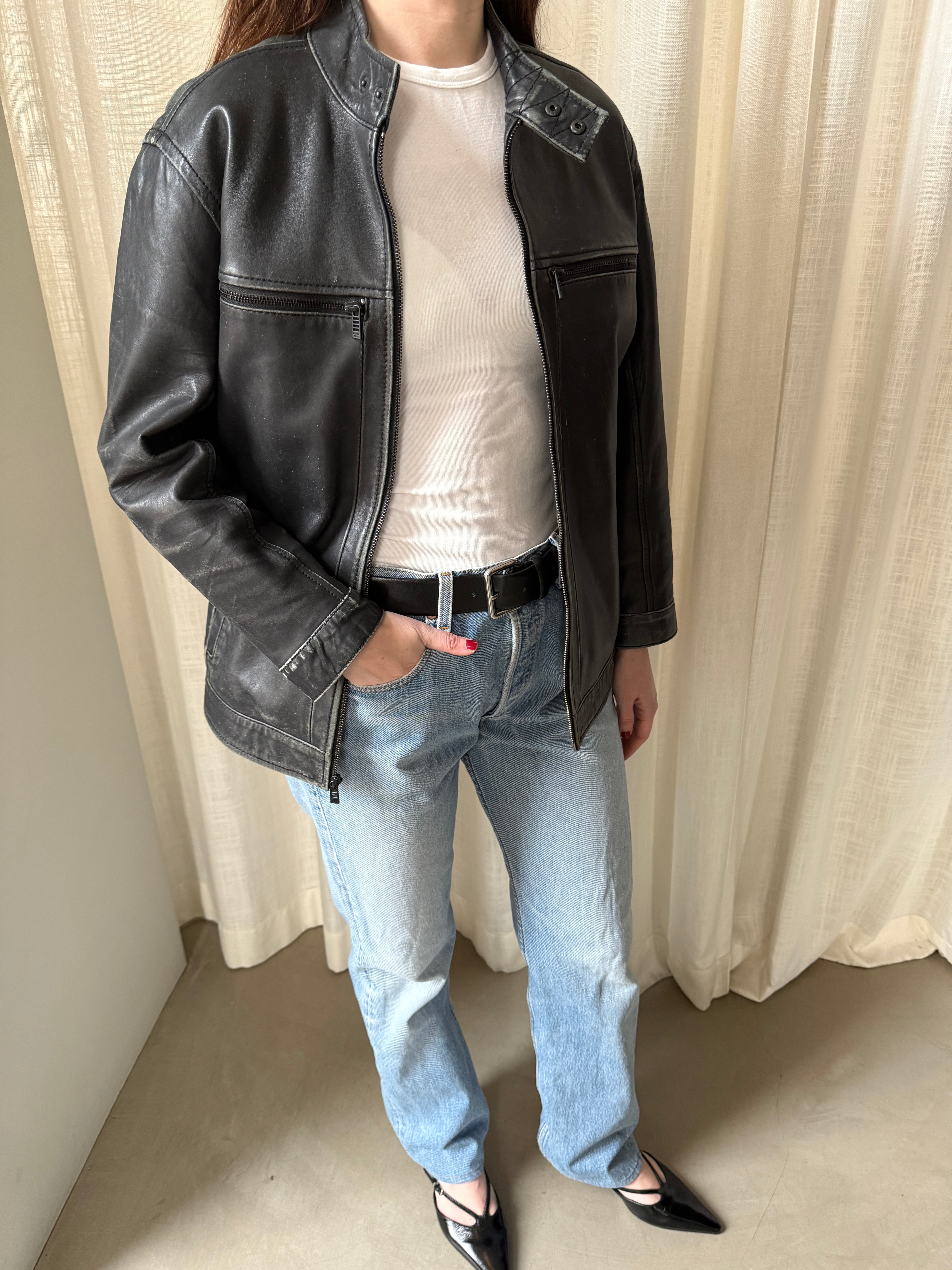 Calvin Leather Jacket