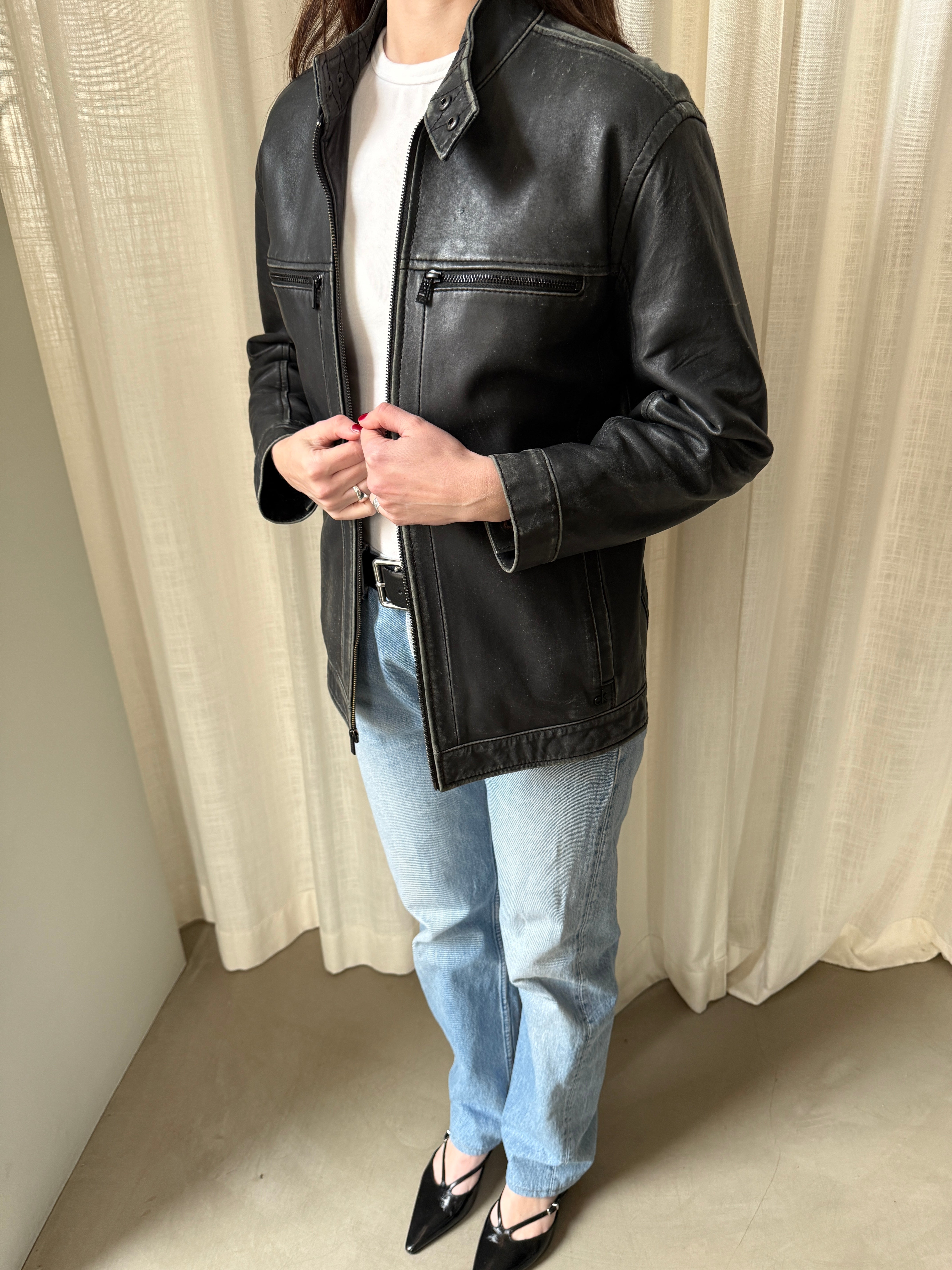 Calvin Leather Jacket