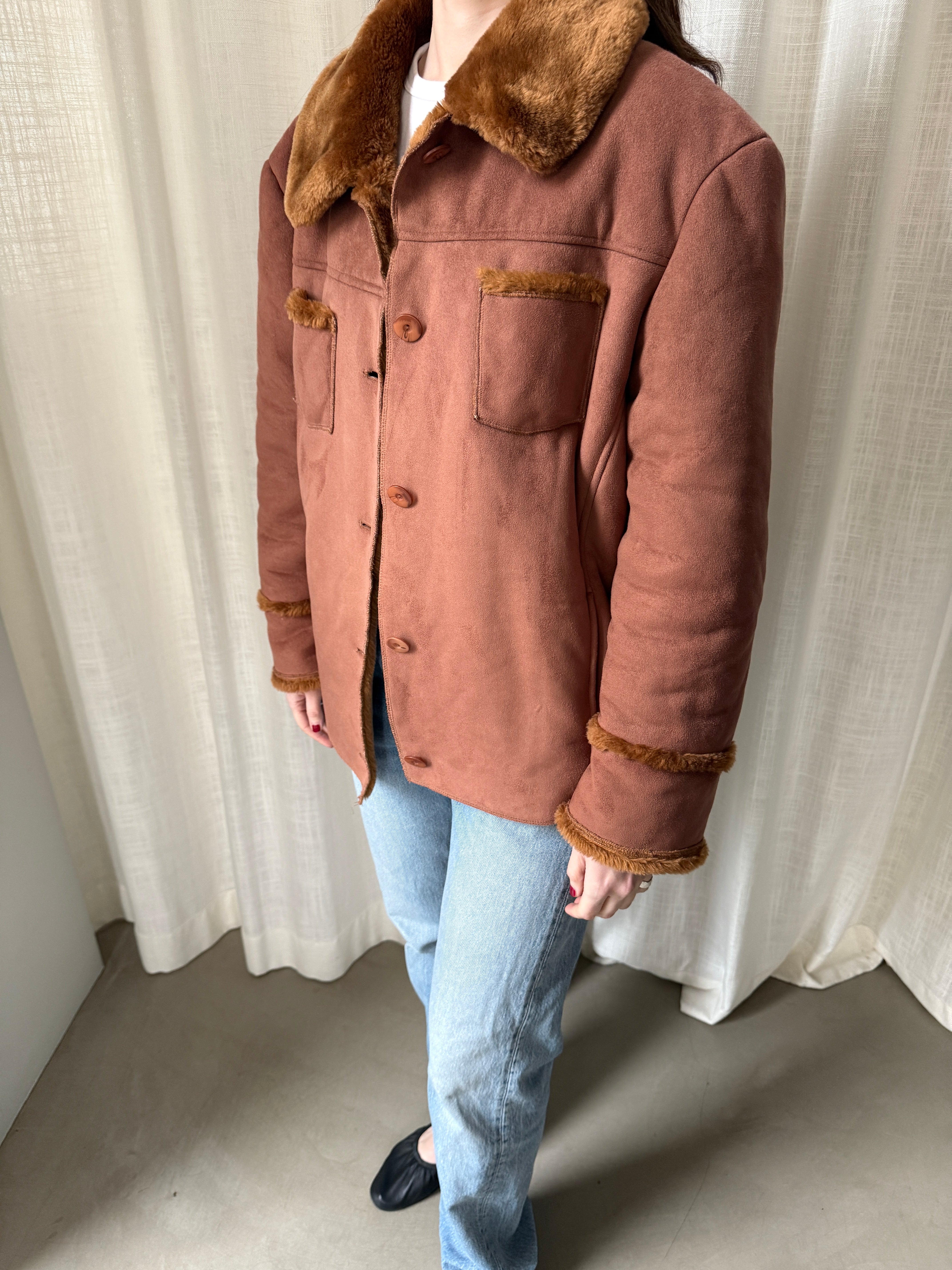 Faux Shearling Jacket