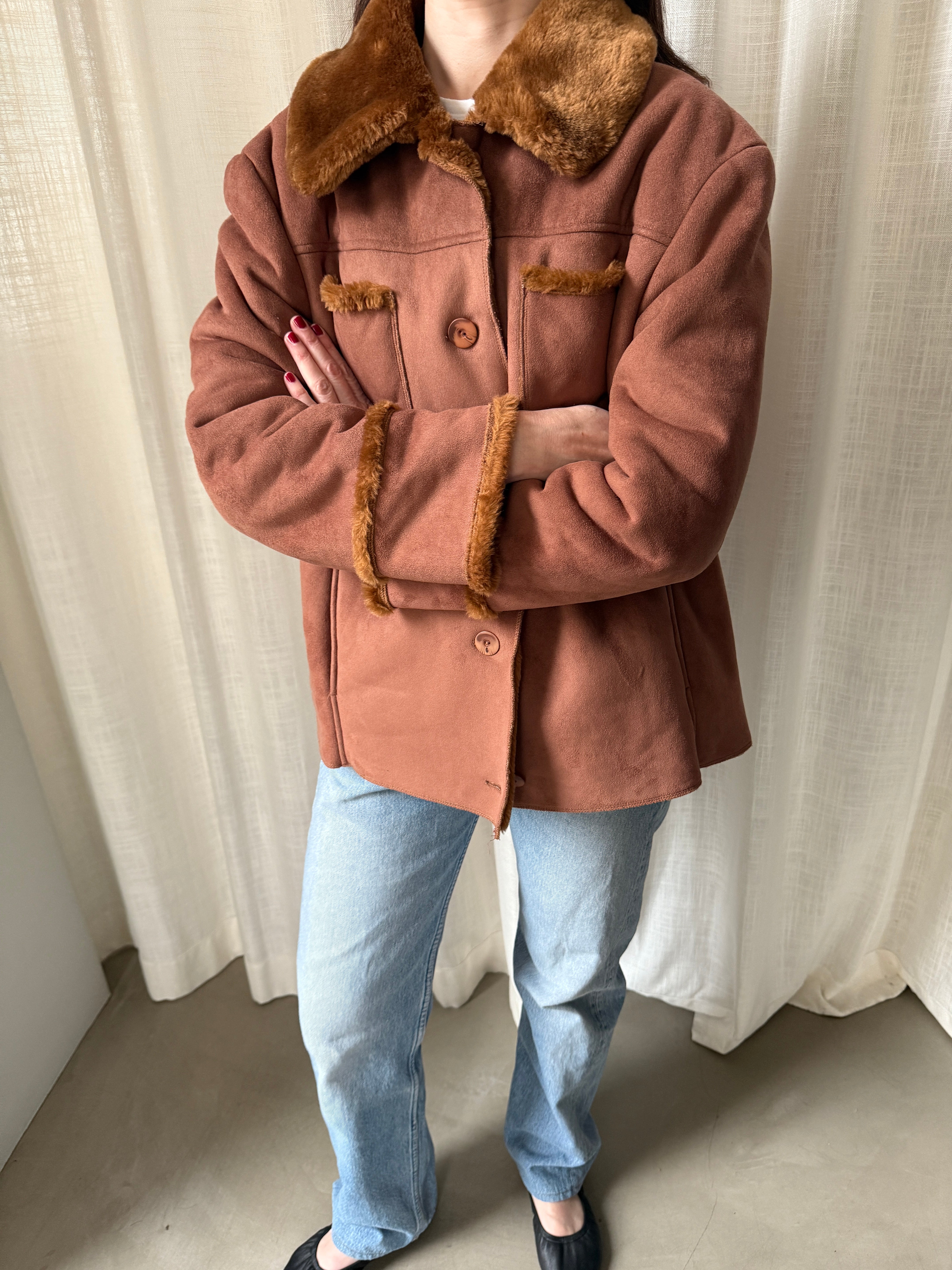 Faux Shearling Jacket