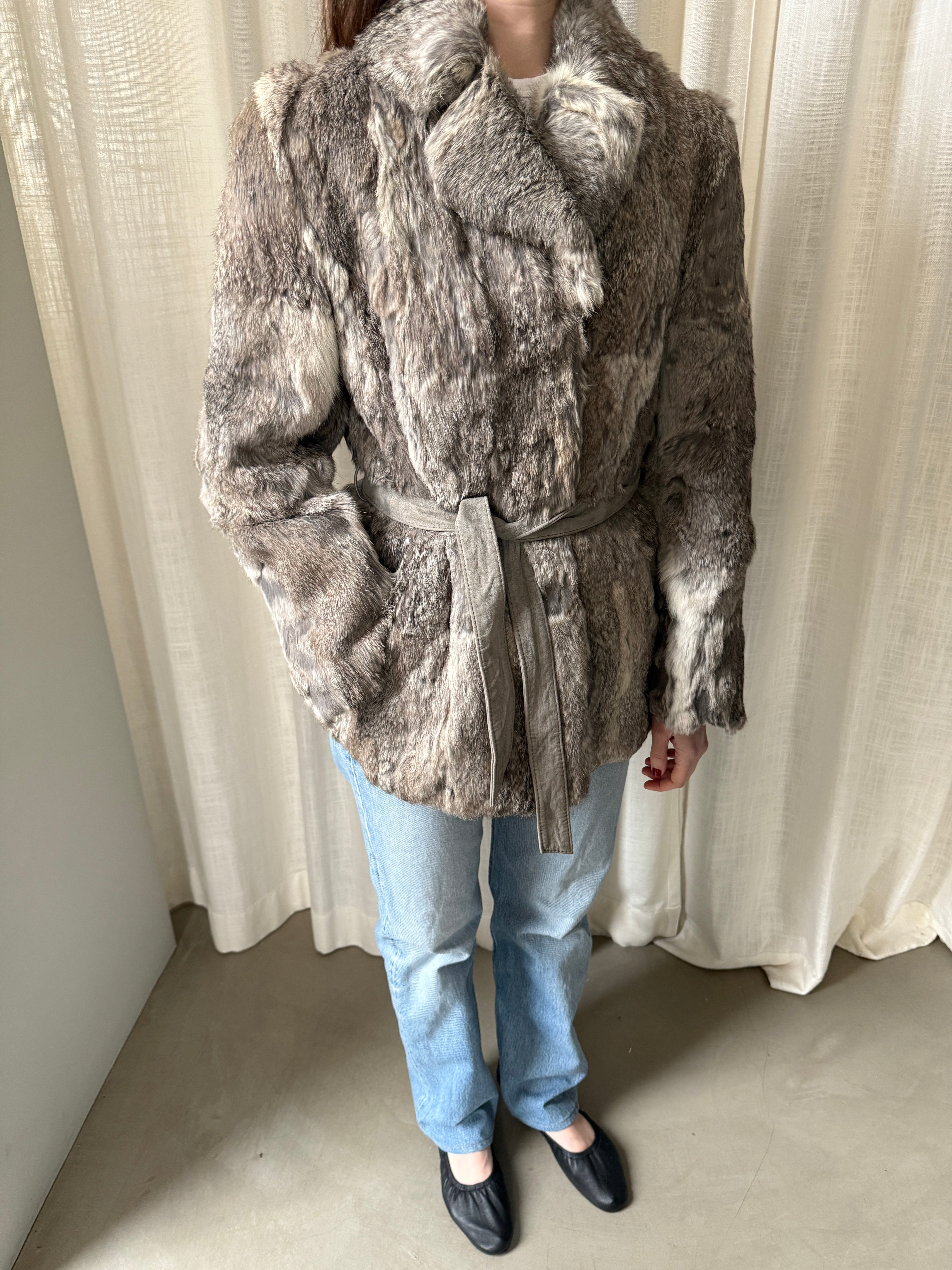 Vintage Grey Fur