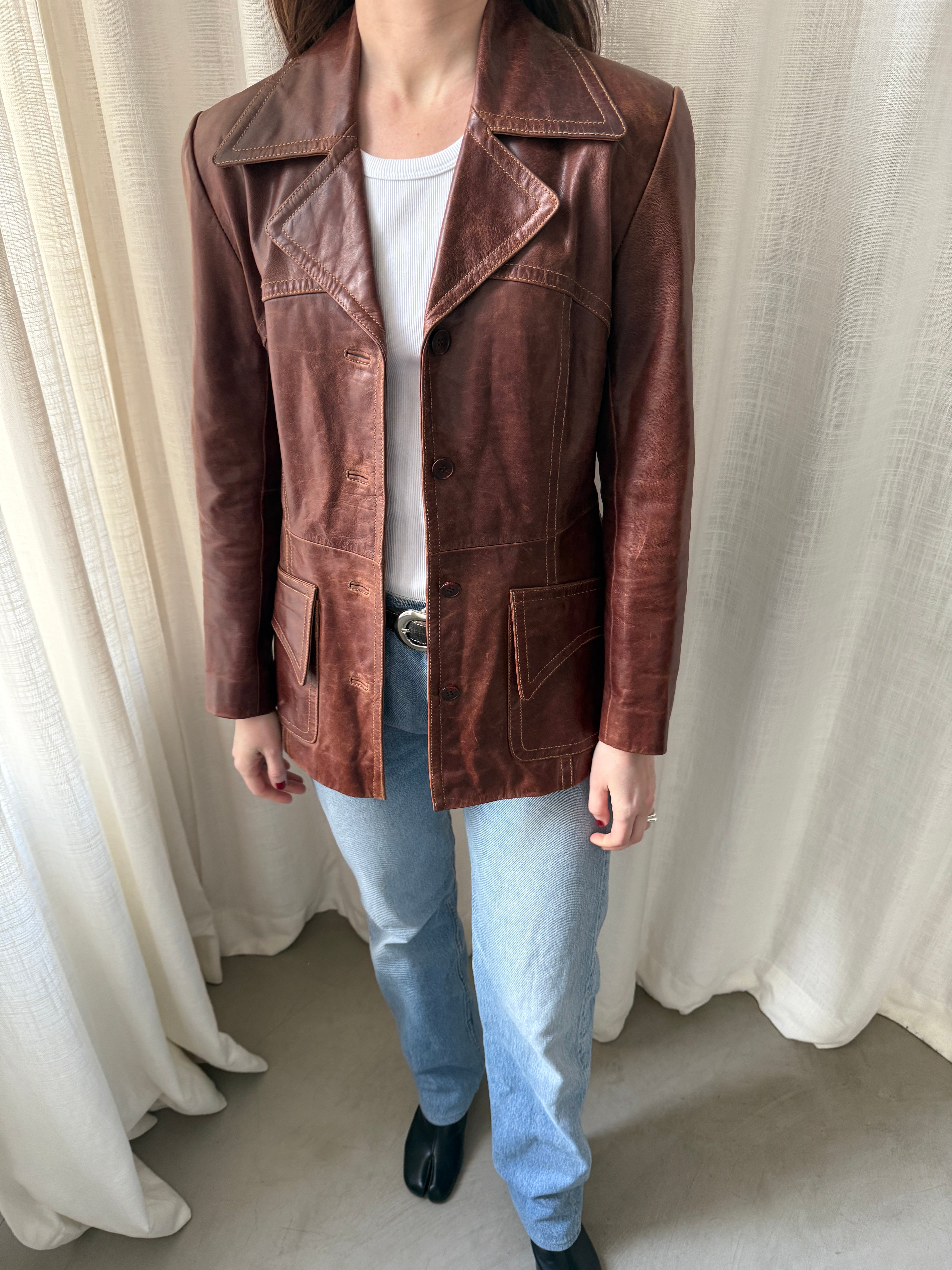 Enis Leather Jacket