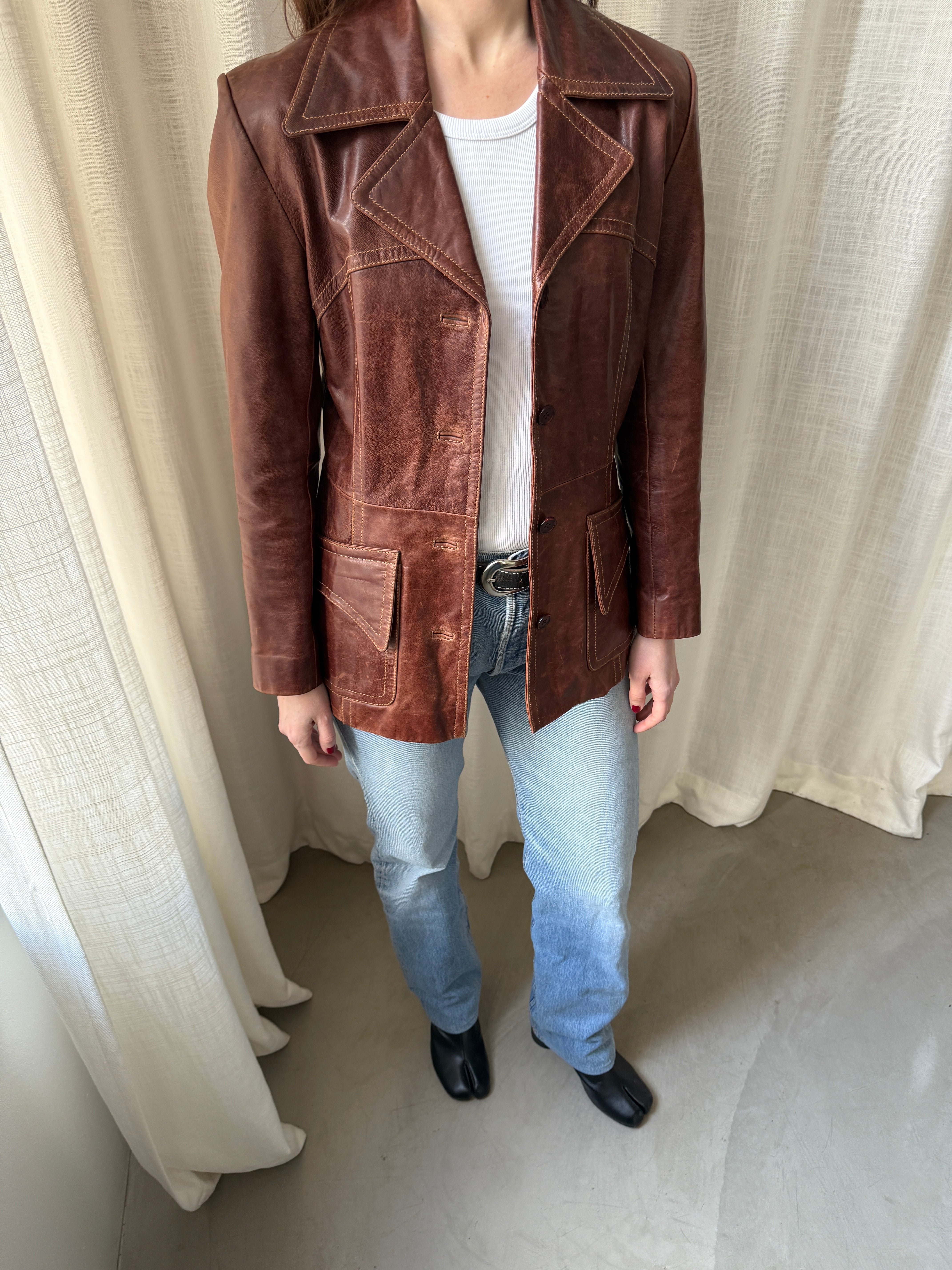 Enis Leather Jacket