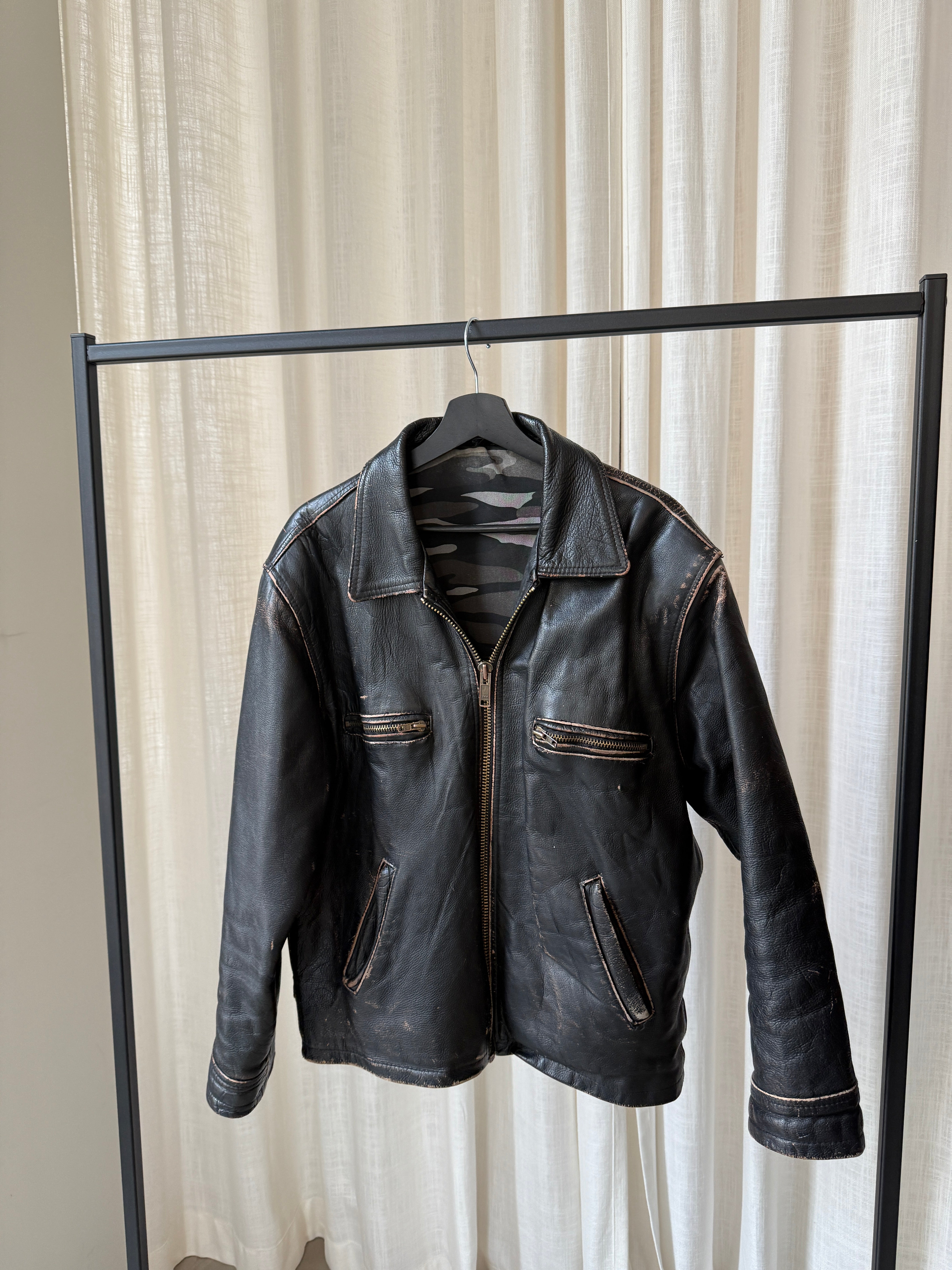 Noir Leather Jacket