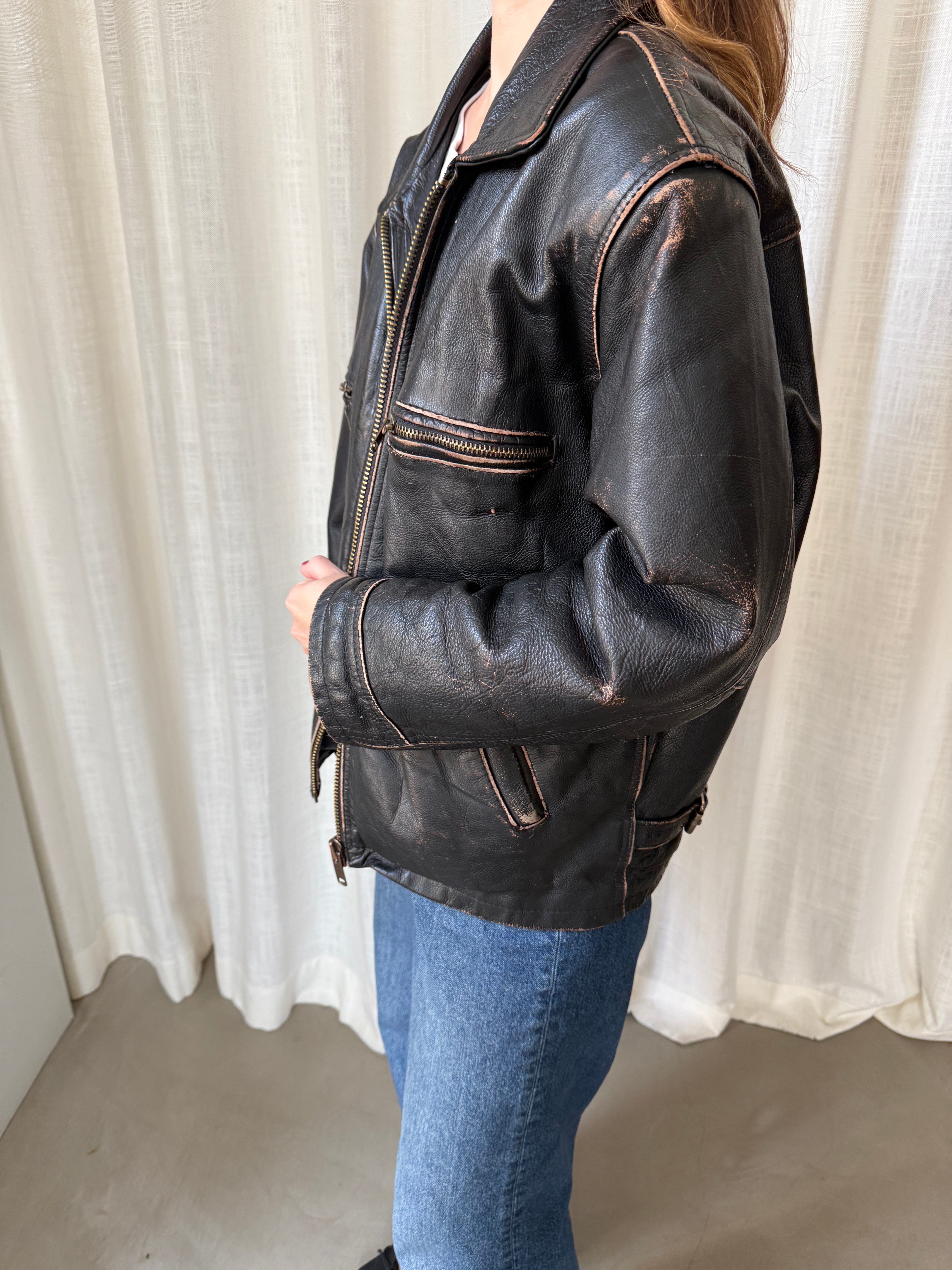 Noir Leather Jacket