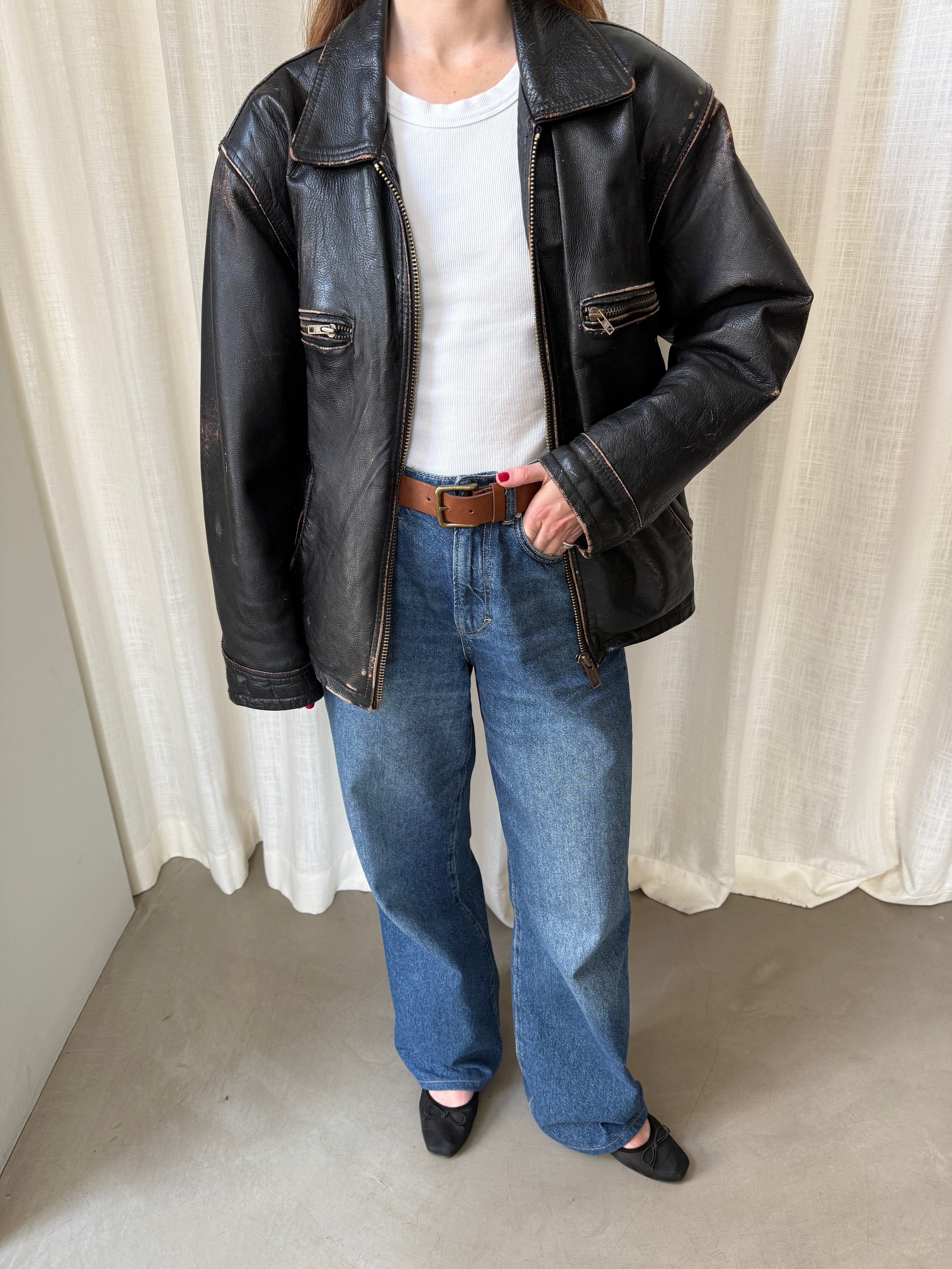 Noir Leather Jacket