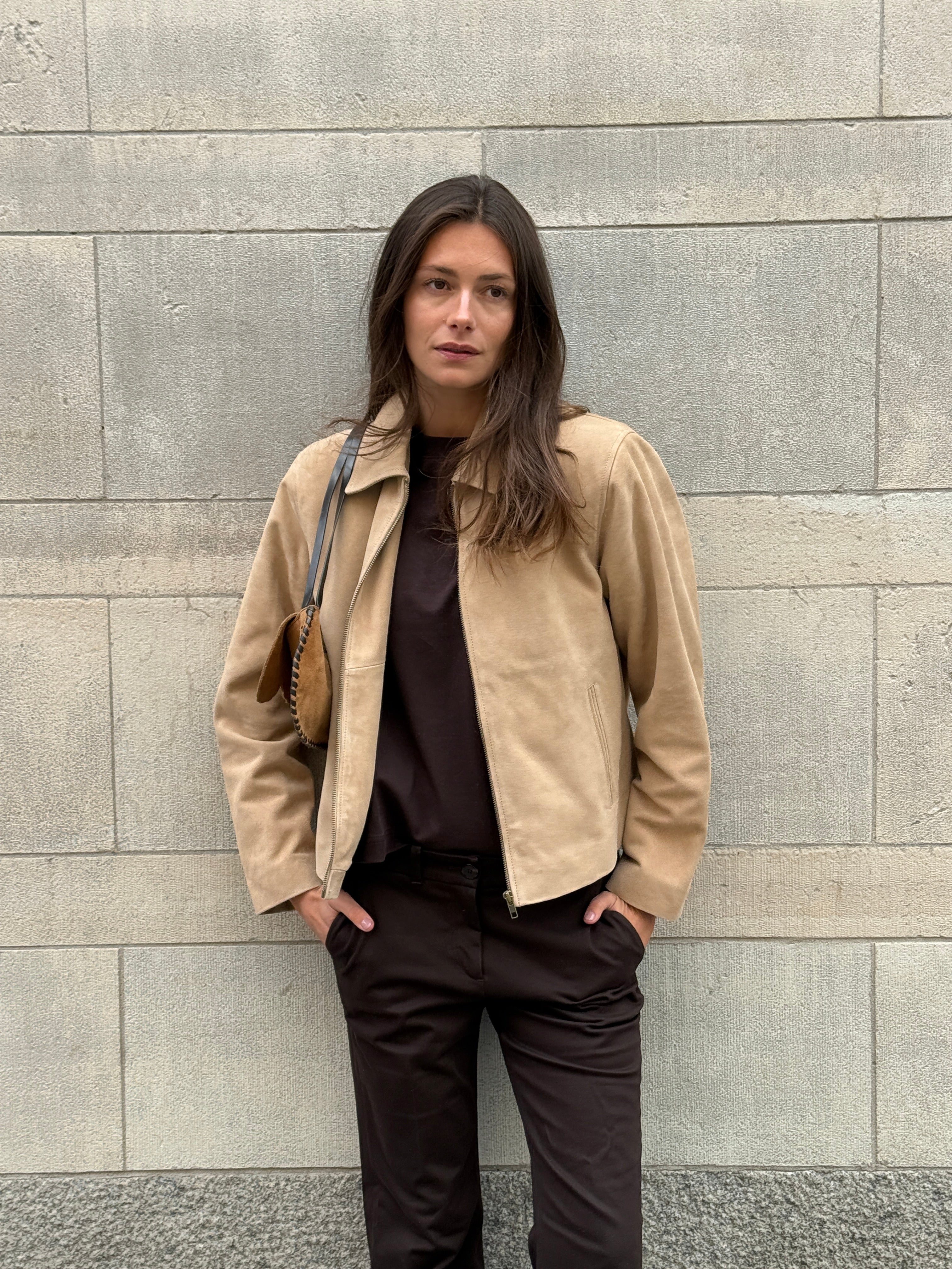 Gaia Beige Suede