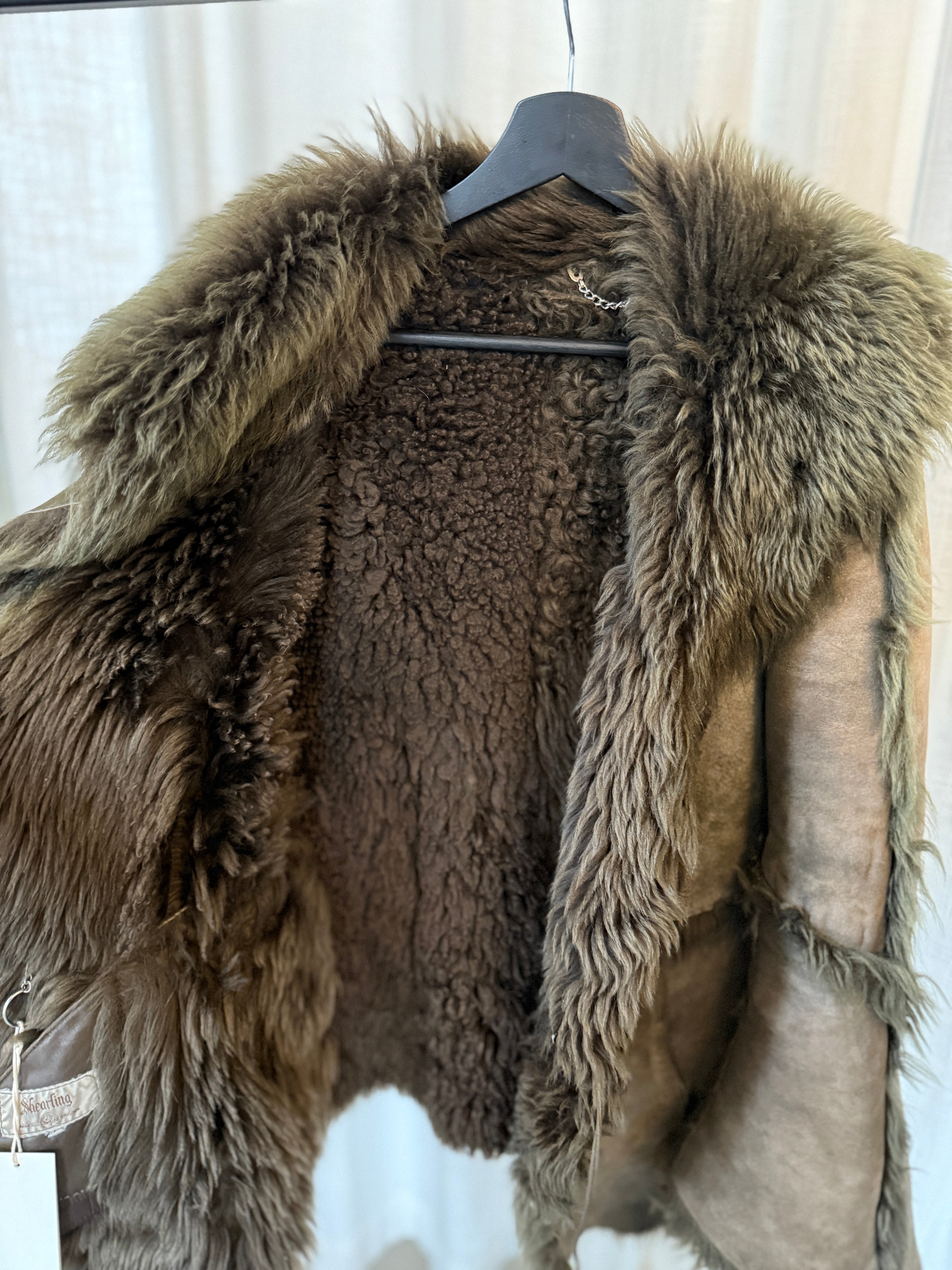 Moss Shearling Jacket