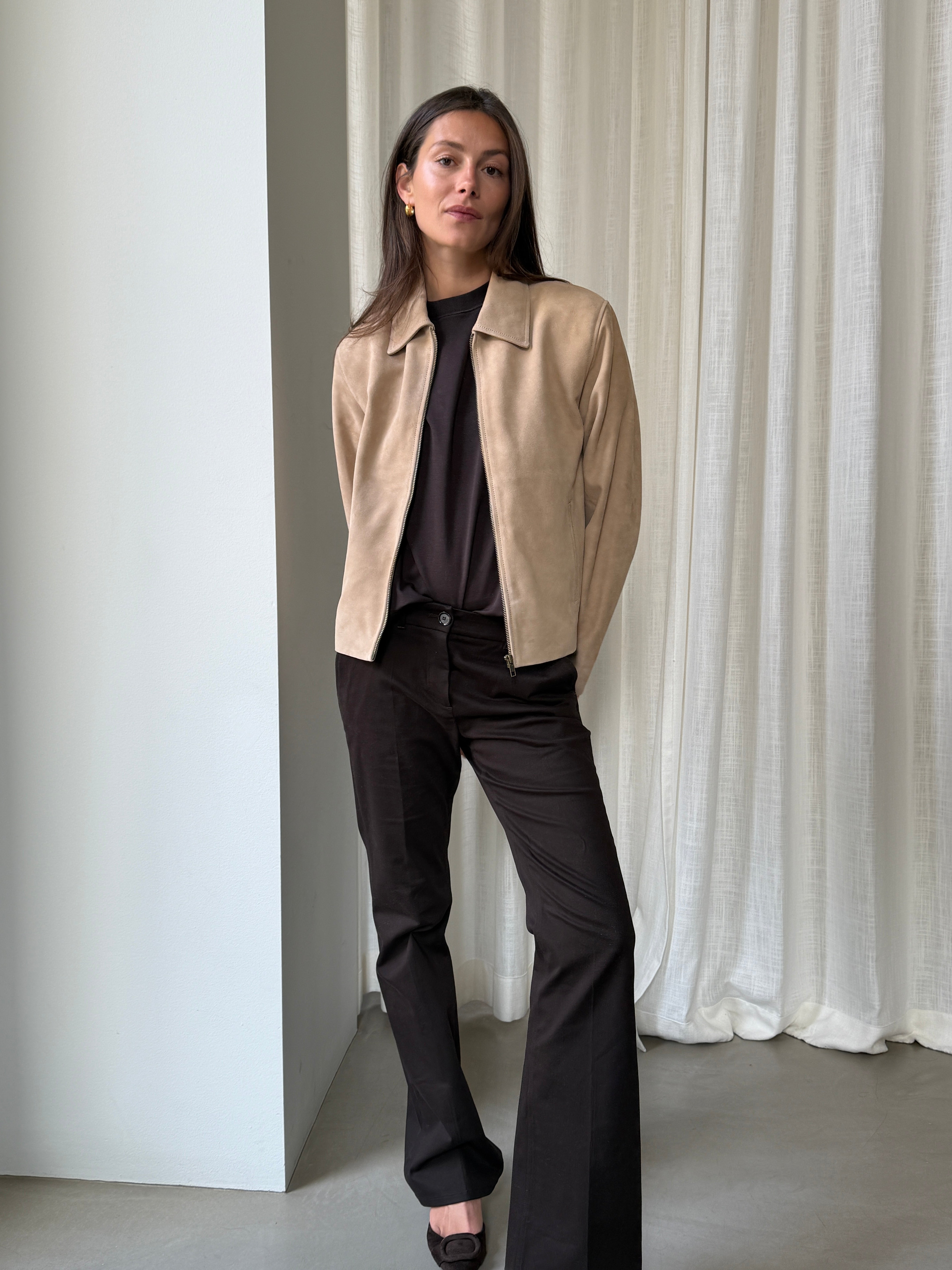 Gaia Beige Suede