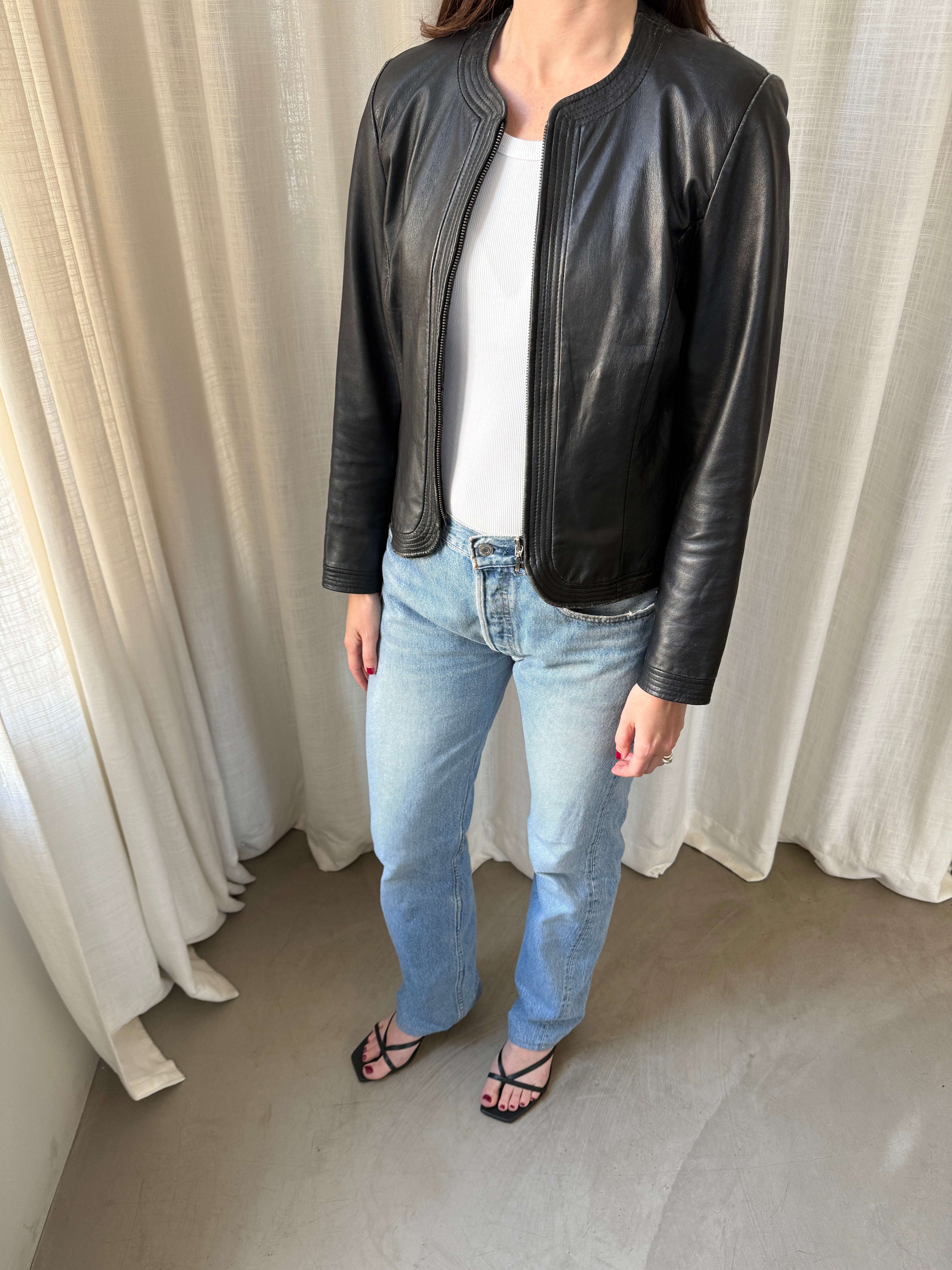 Jofama Leather Jacket