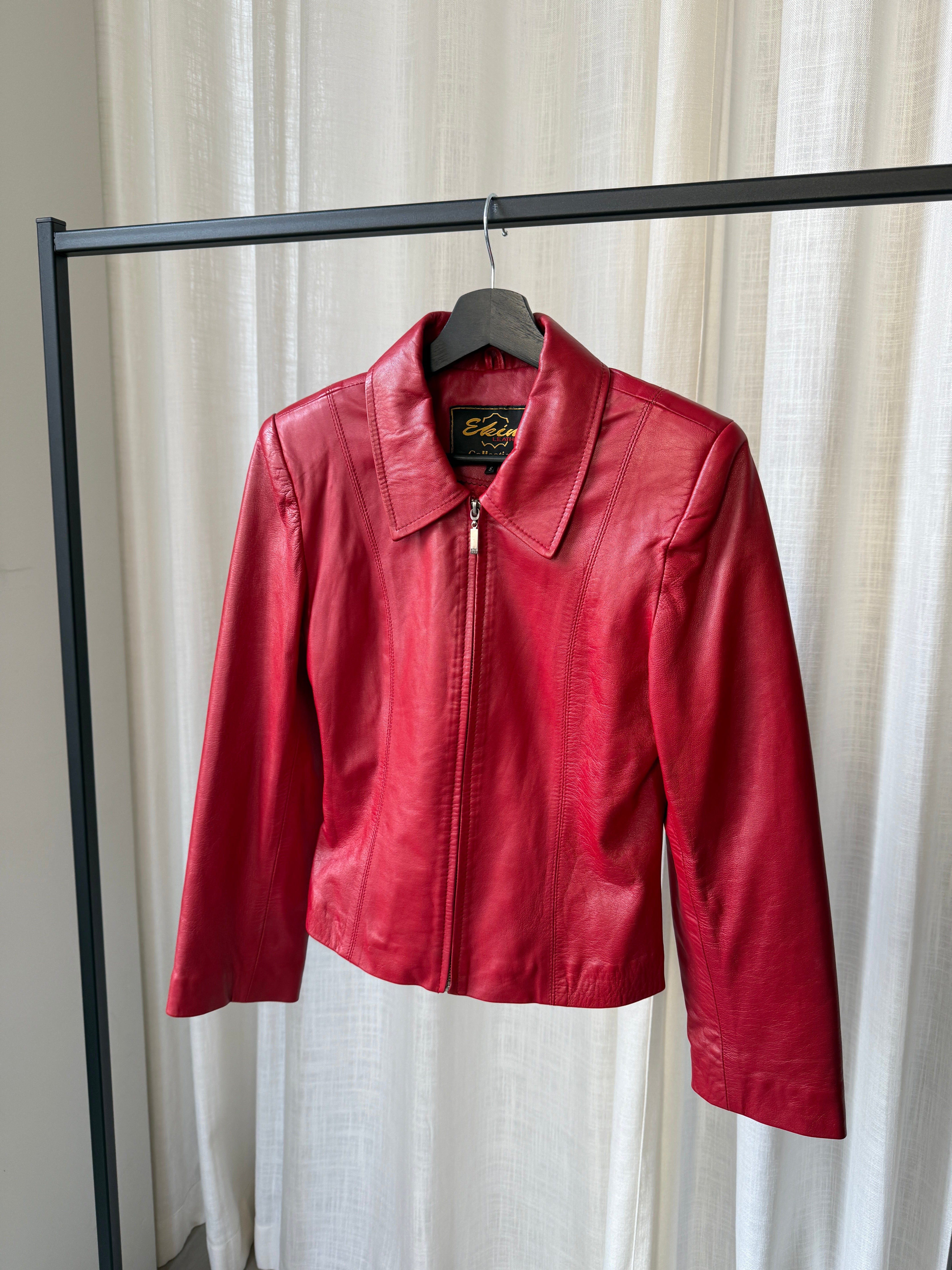 Rouge Leather Jacket
