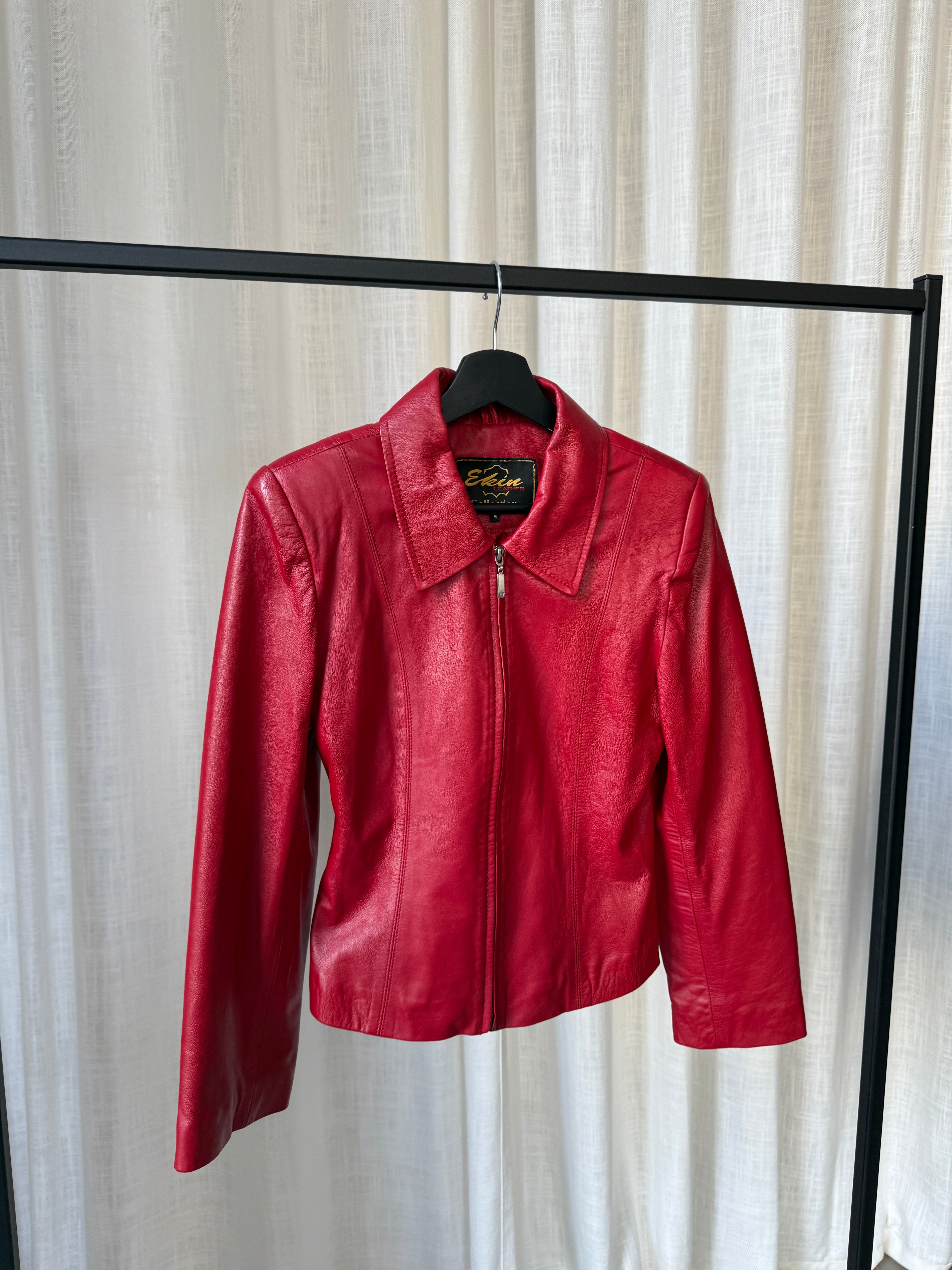 Rouge Leather Jacket