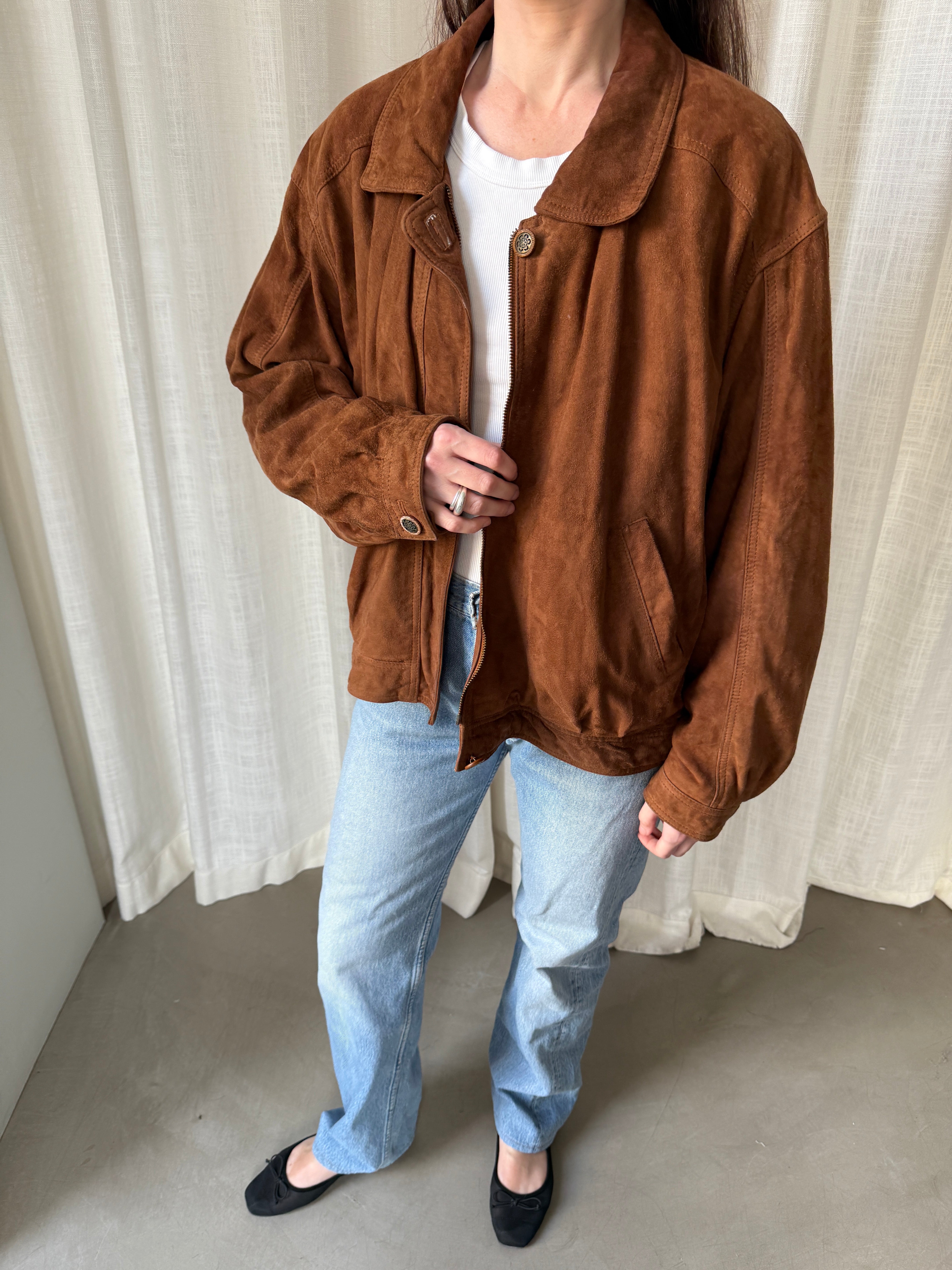 Saki Suede Jacket