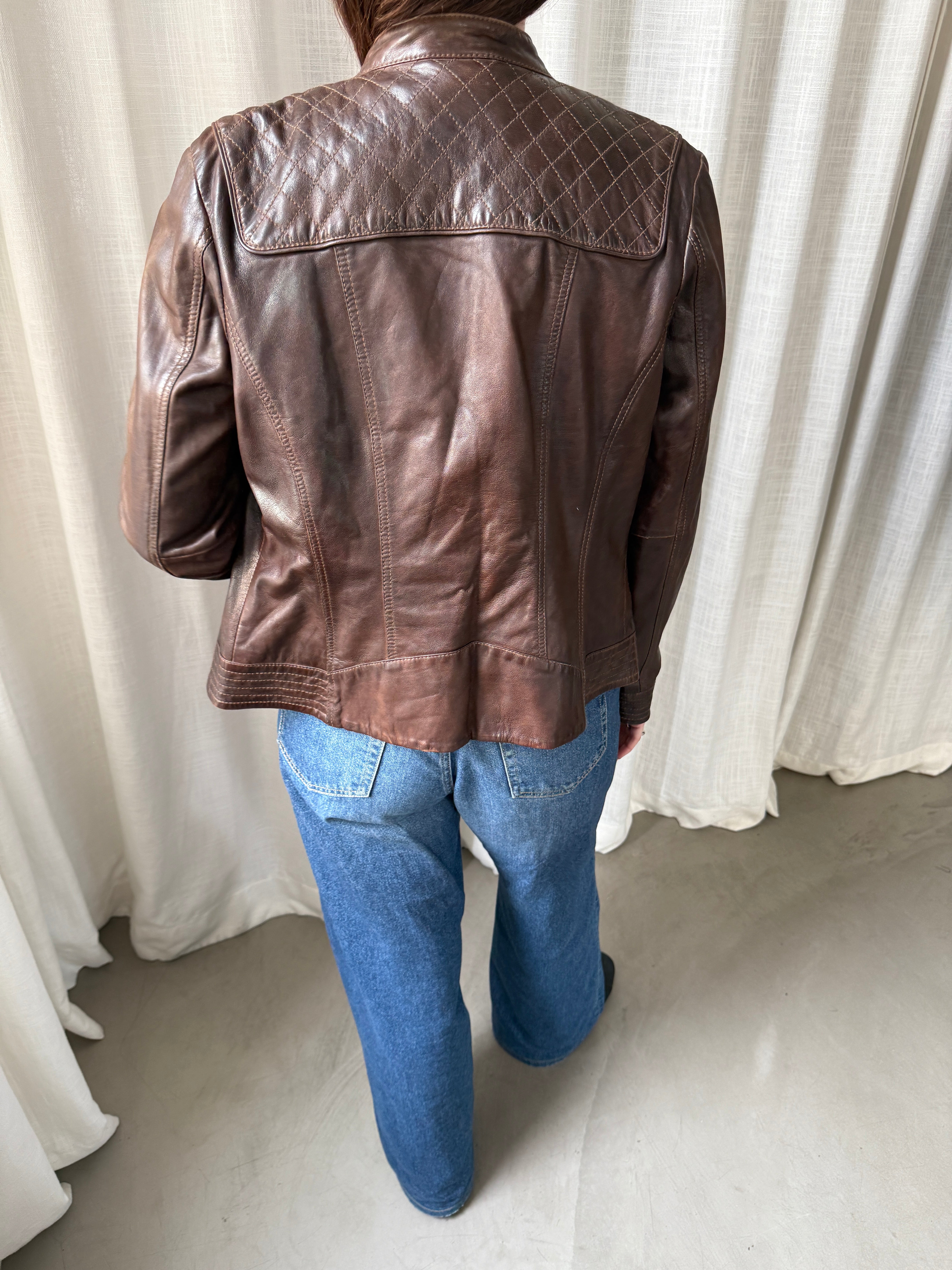 Cocktail Leather Jacket