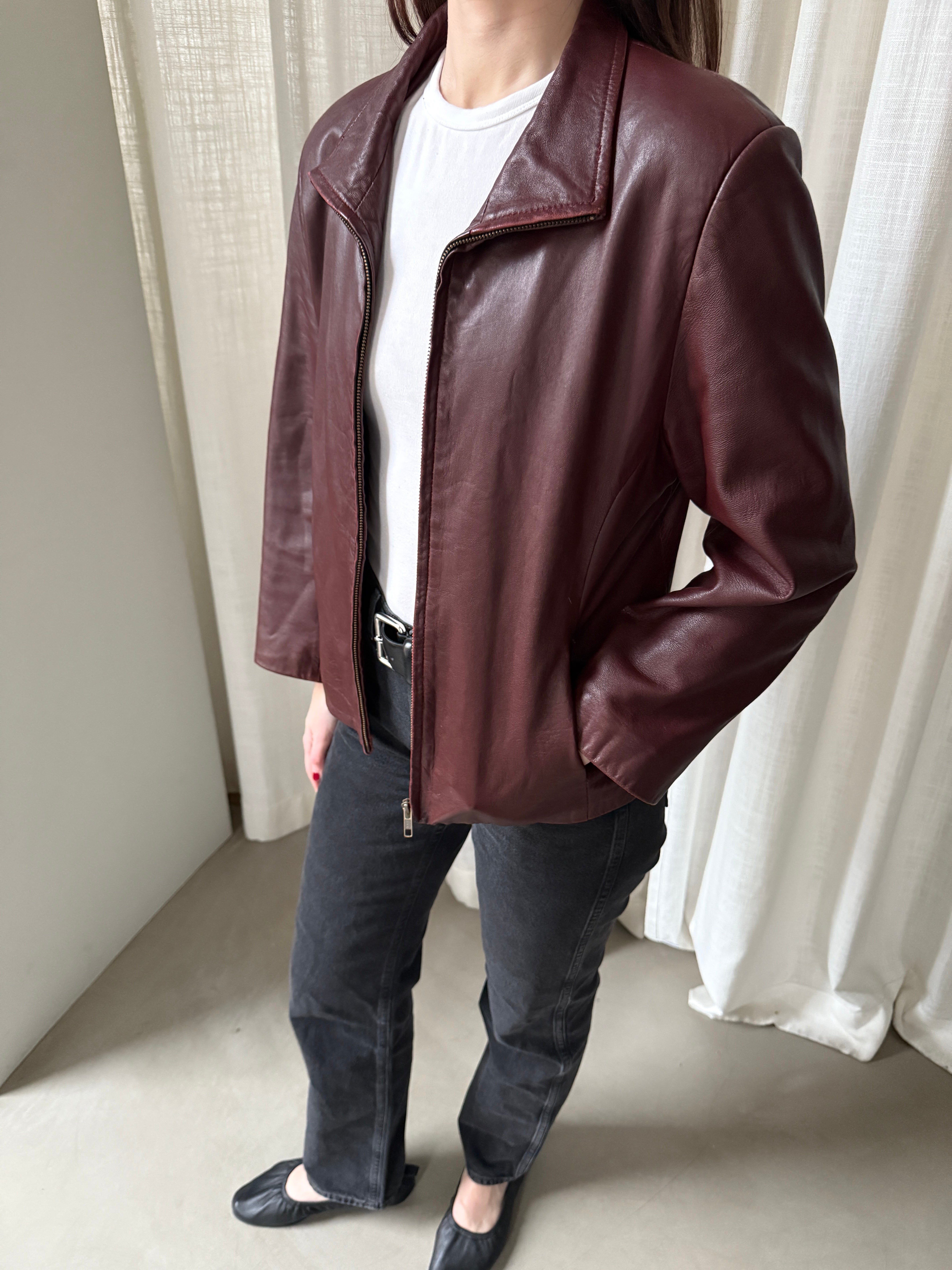 Ipek Leather Jacket