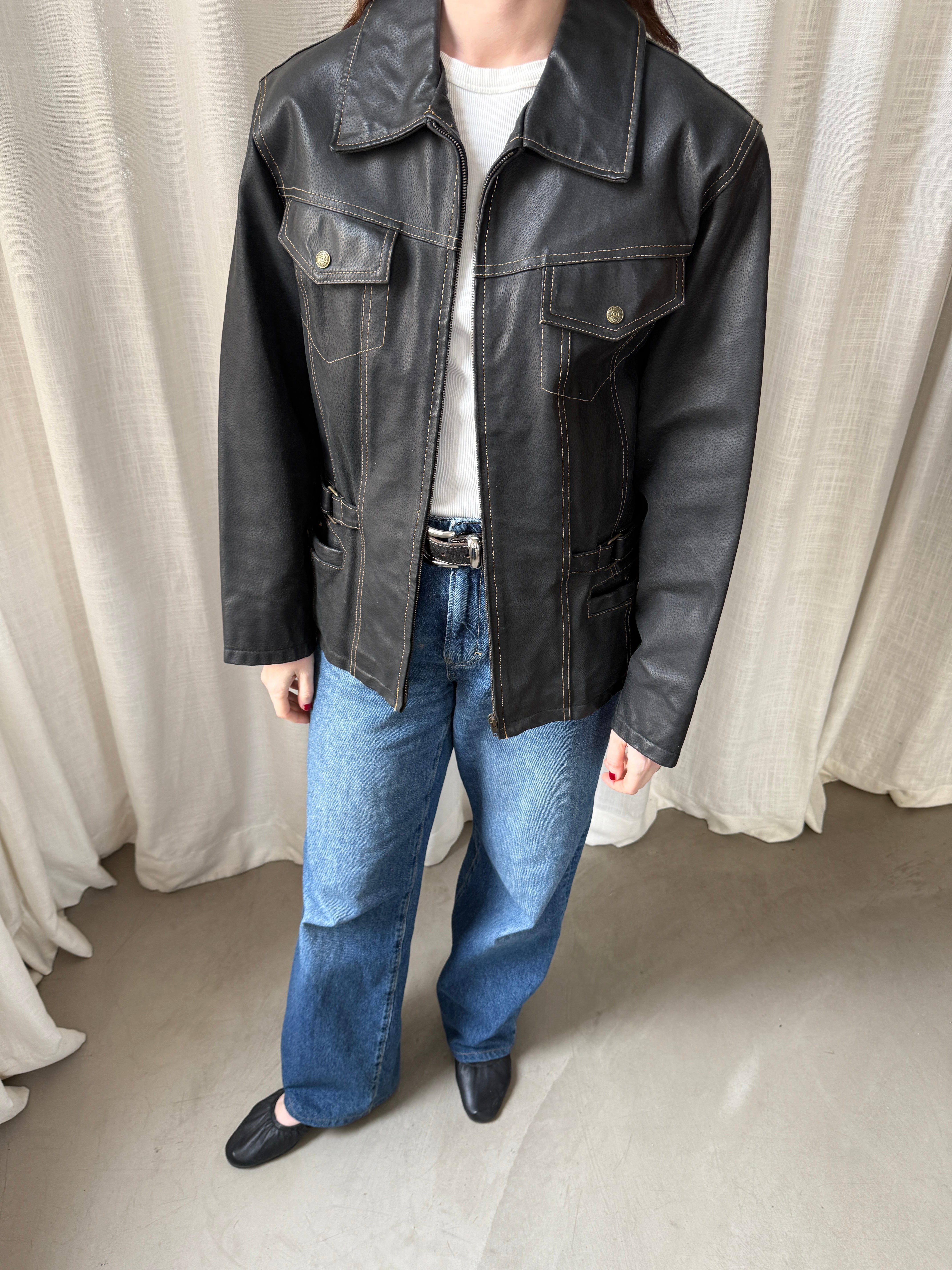 Cona Leather Jacket
