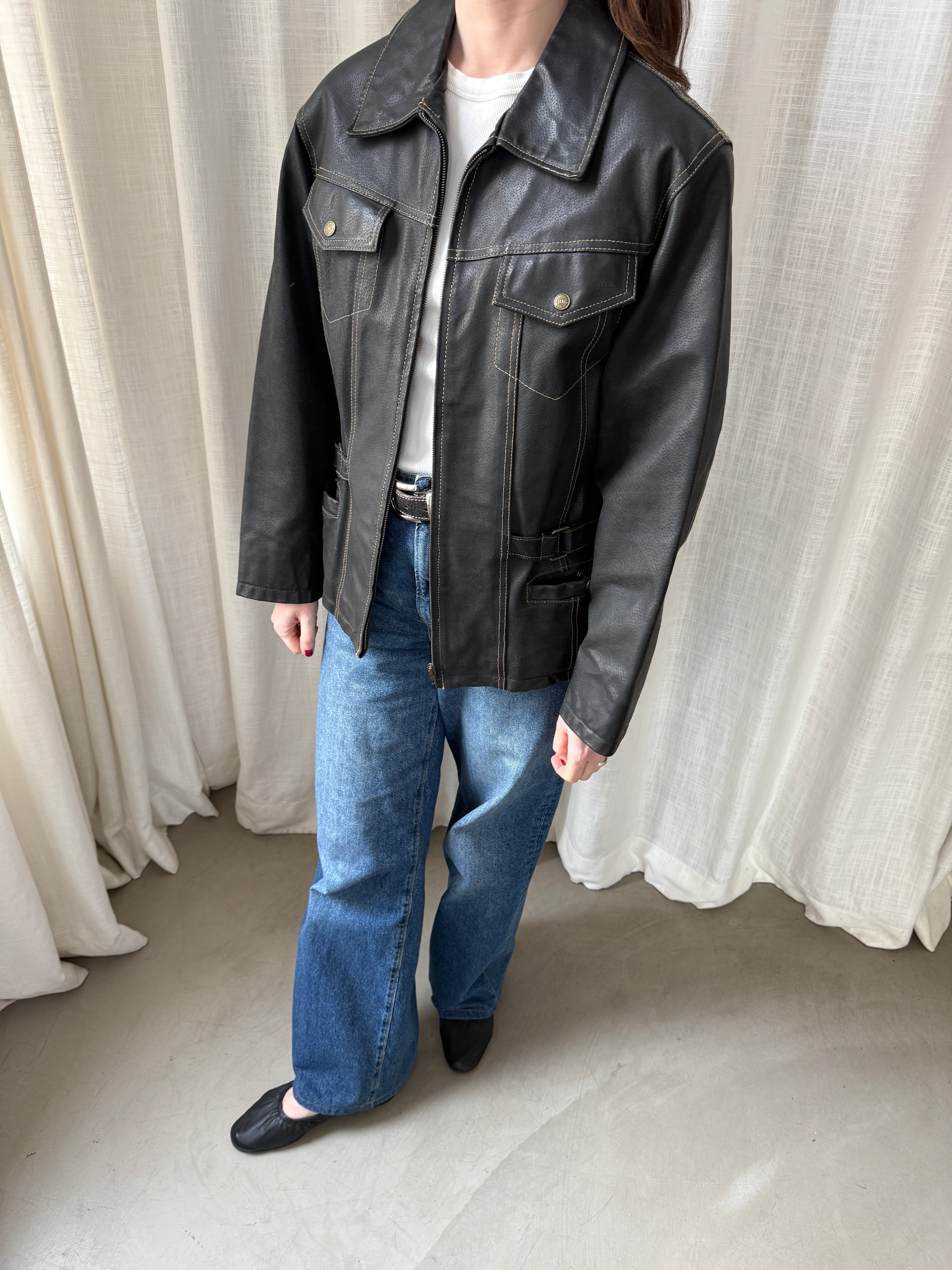 Cona Leather Jacket