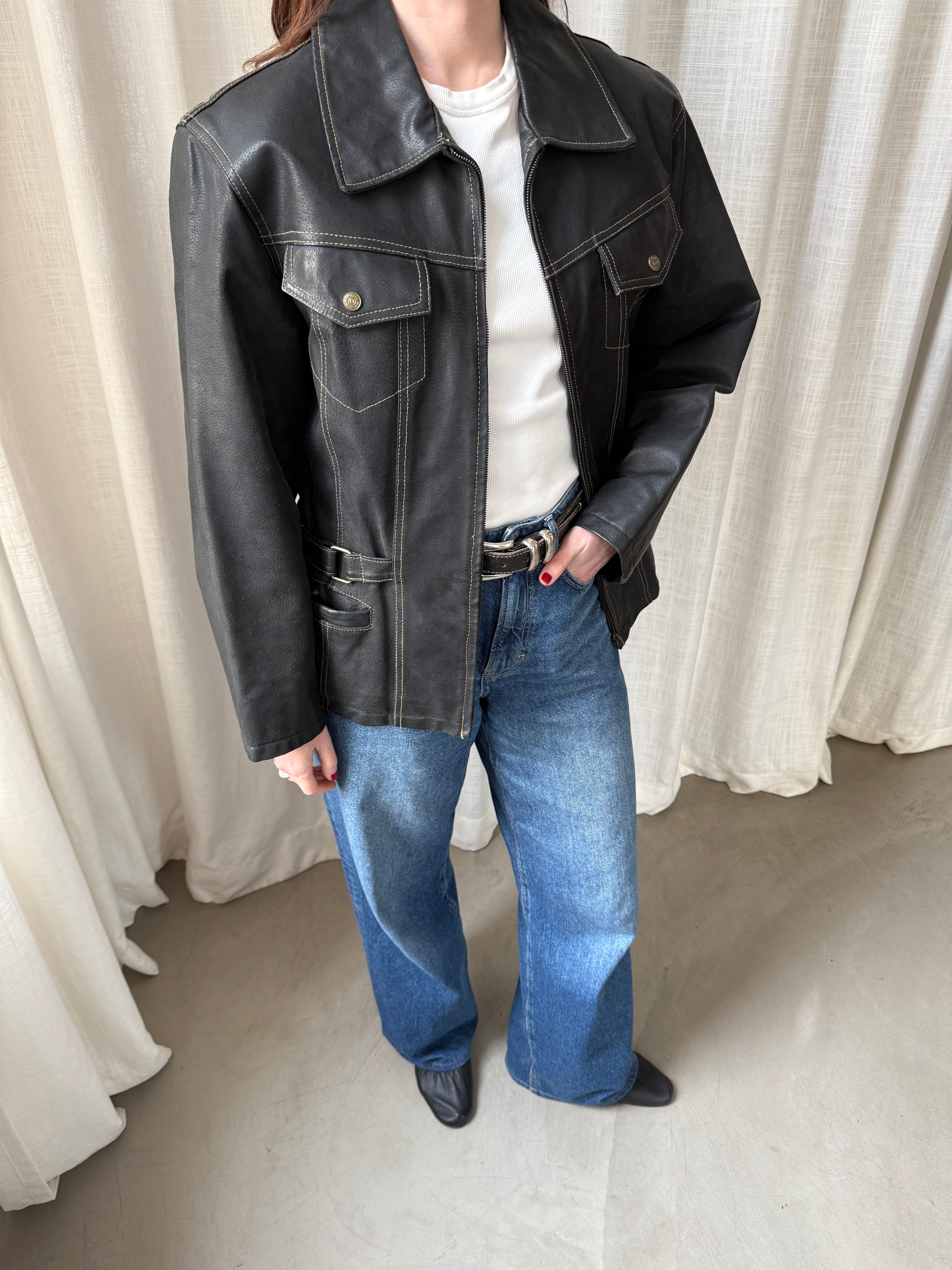 Cona Leather Jacket