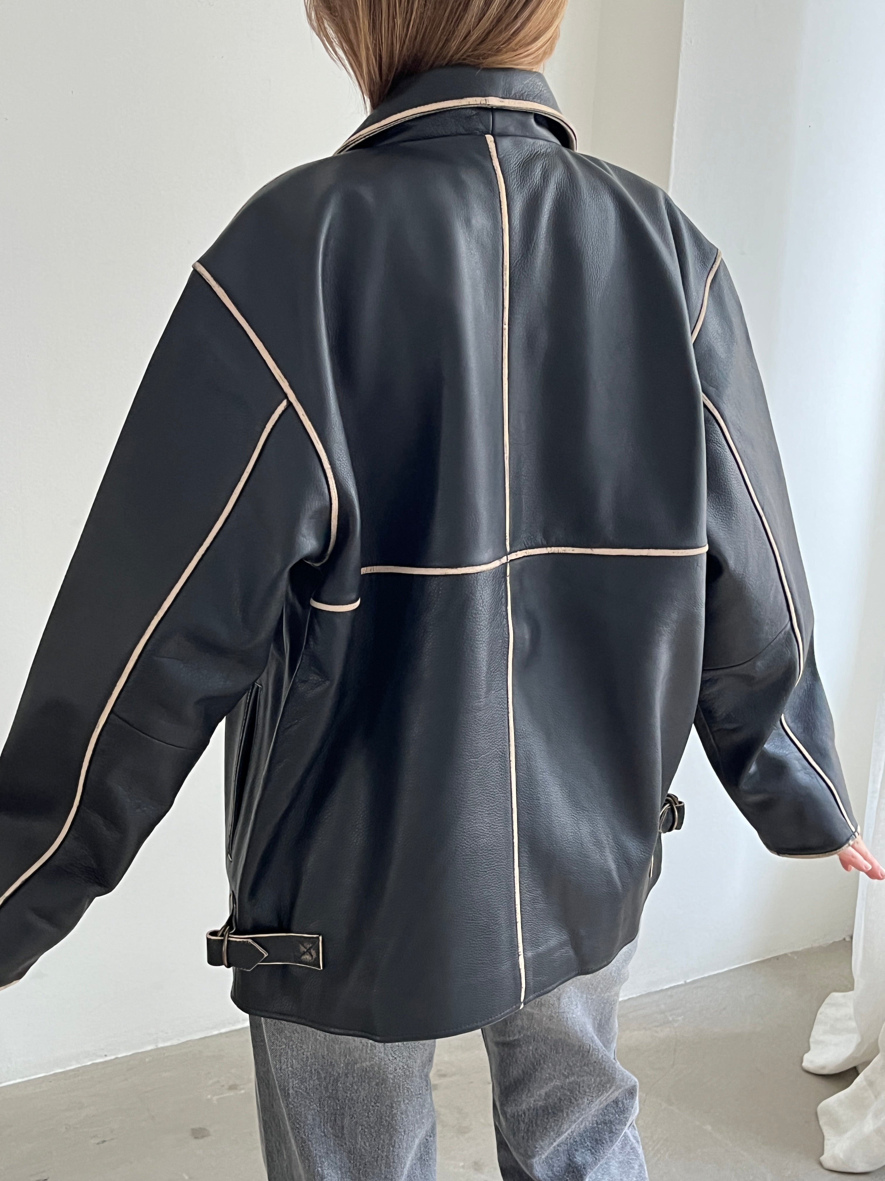 Black Faded Jacket Sample — Fadings