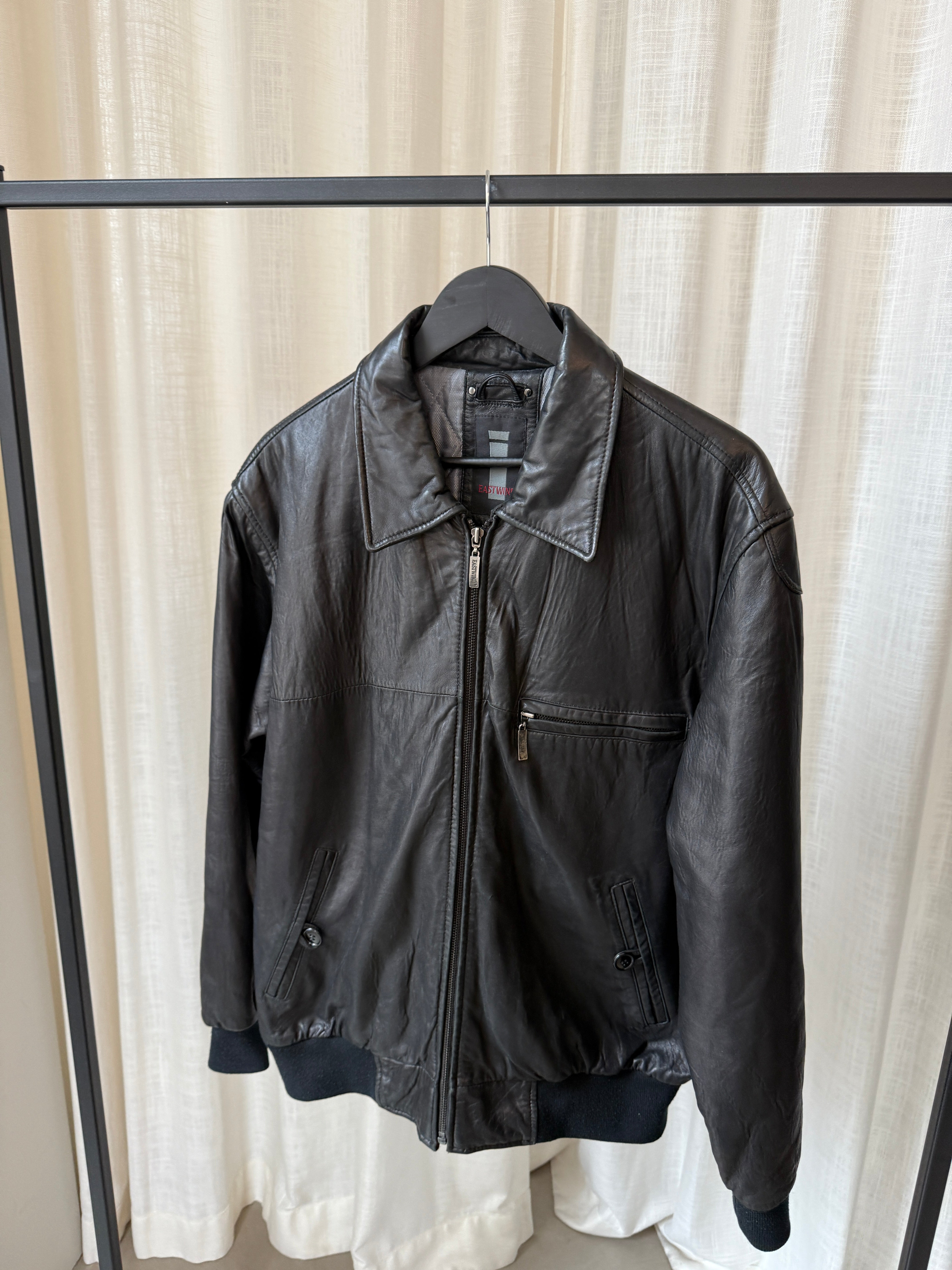 Wind Leather Jacket