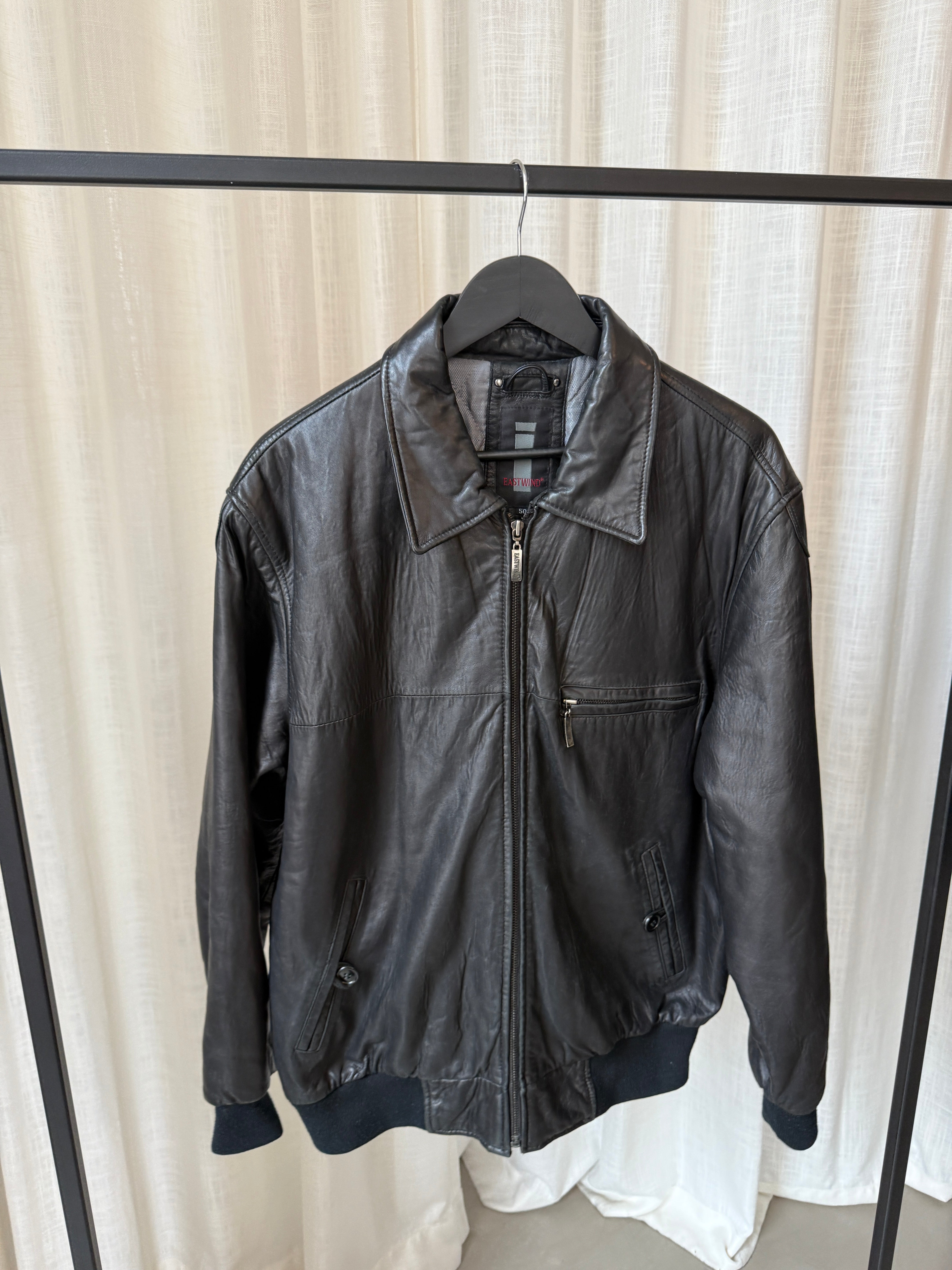 Wind Leather Jacket