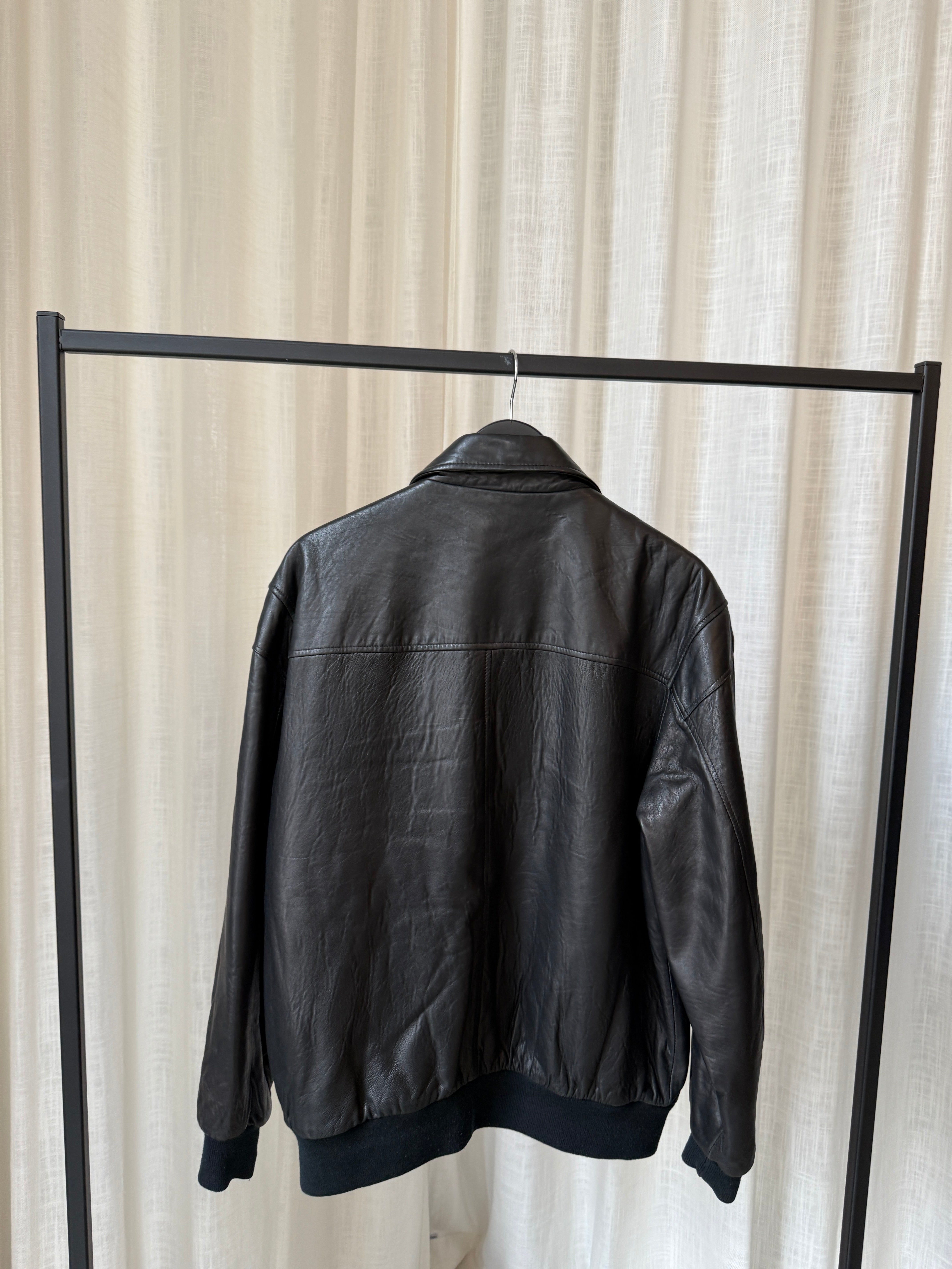 Wind Leather Jacket