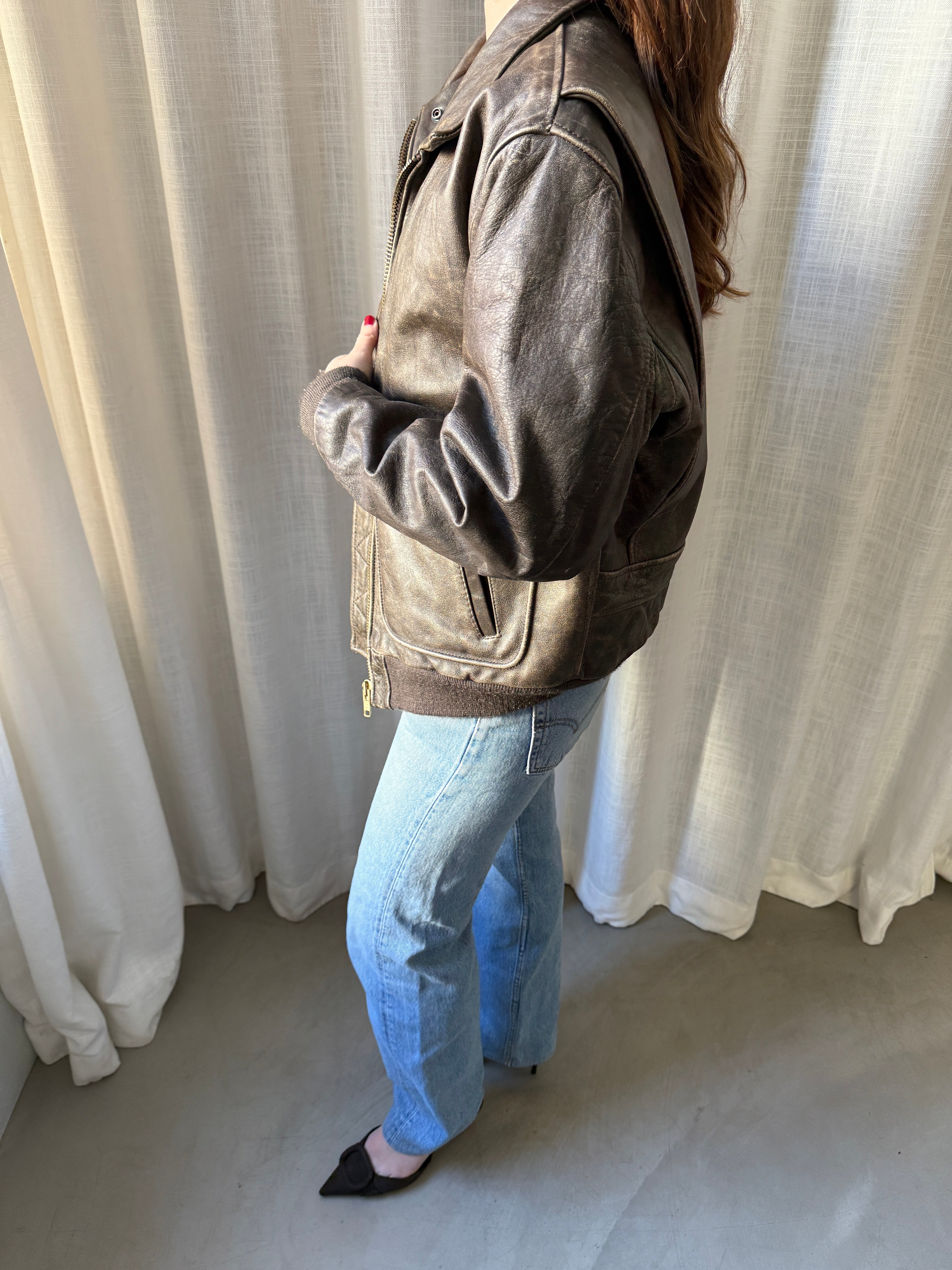 Scanfur Leather Jacket