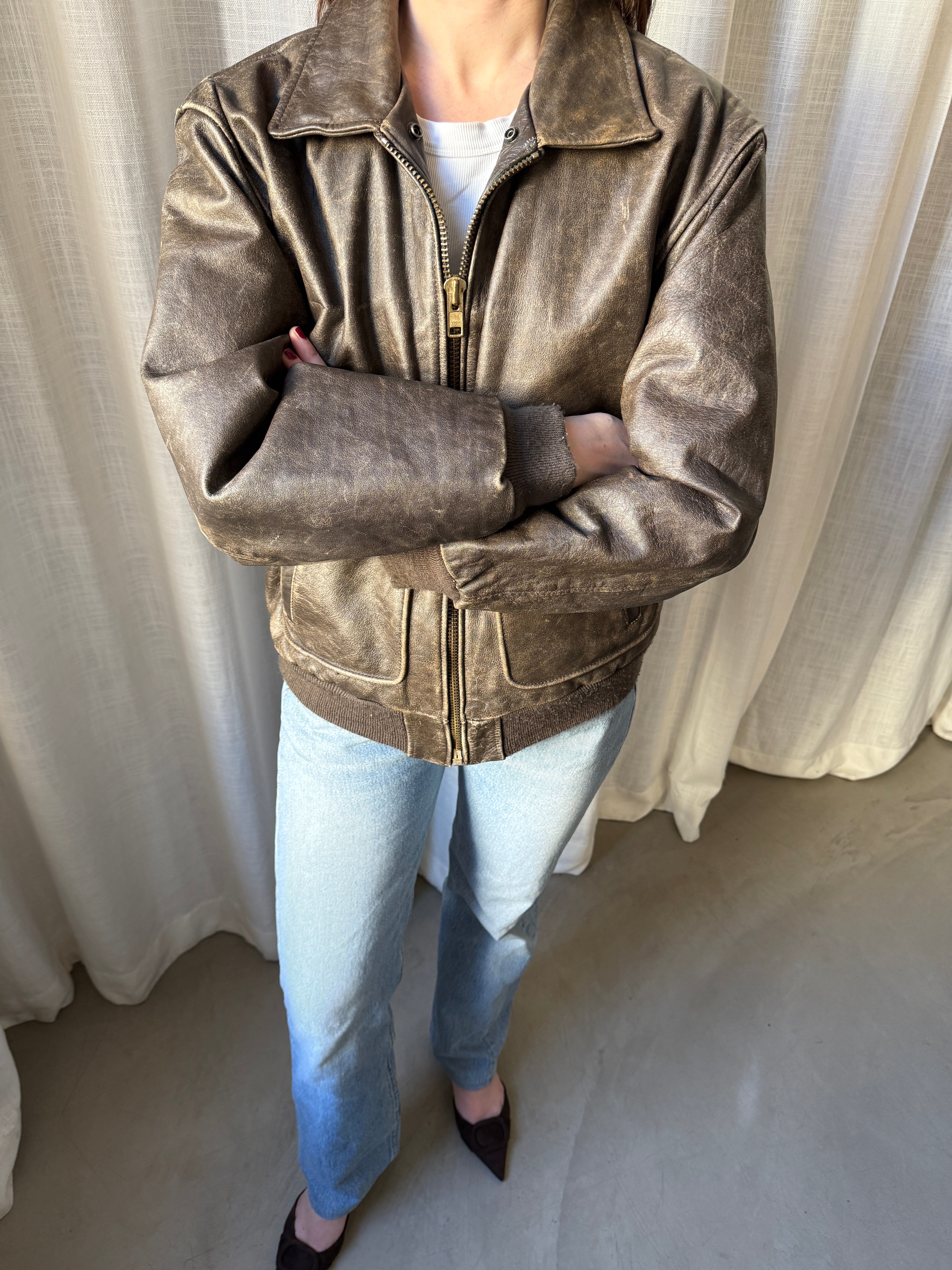 Scanfur Leather Jacket